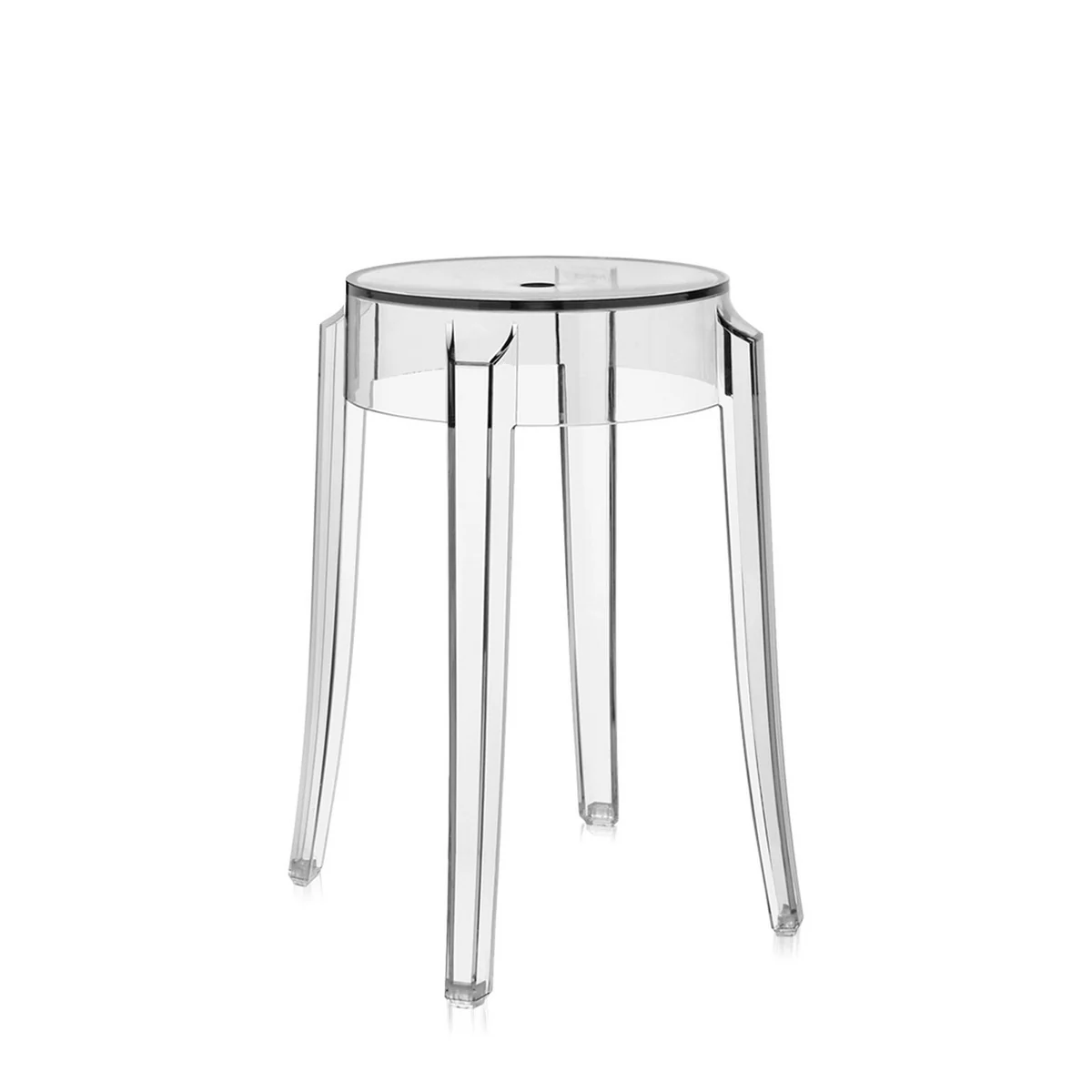 Kartell - Charles Ghost Tabouret H 46 cm, transparent Kartell - Charles Ghost Tabouret H 46 cm, transparent
