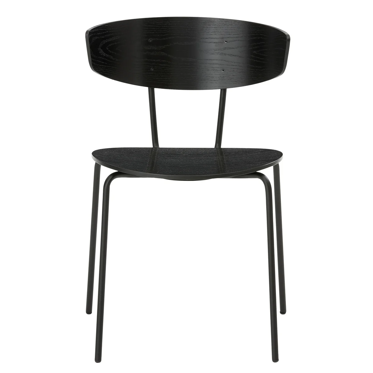 Ferm Living - Herman Chaise, noir cendré / noir