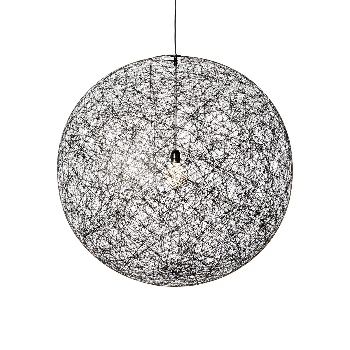 Moooi - Pendentif Random Light II, M, noir Moooi - Pendentif Random Light II, M, noir