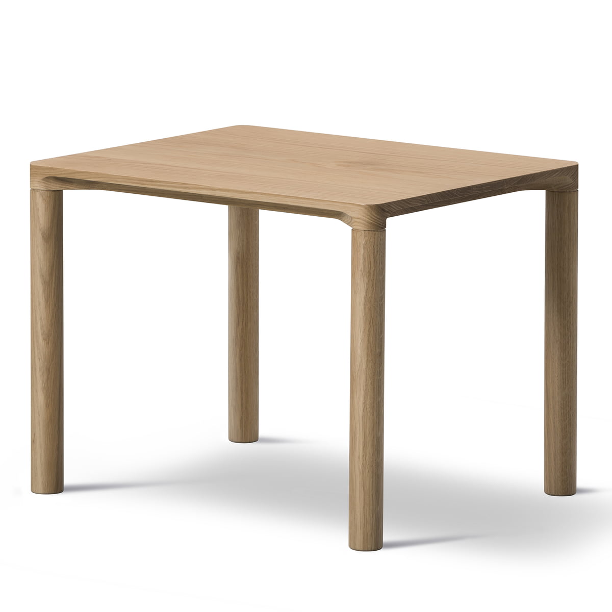Fredericia - Piloti Table de salon, 39 x 46,5 cm H 35 cm, chêne huilé