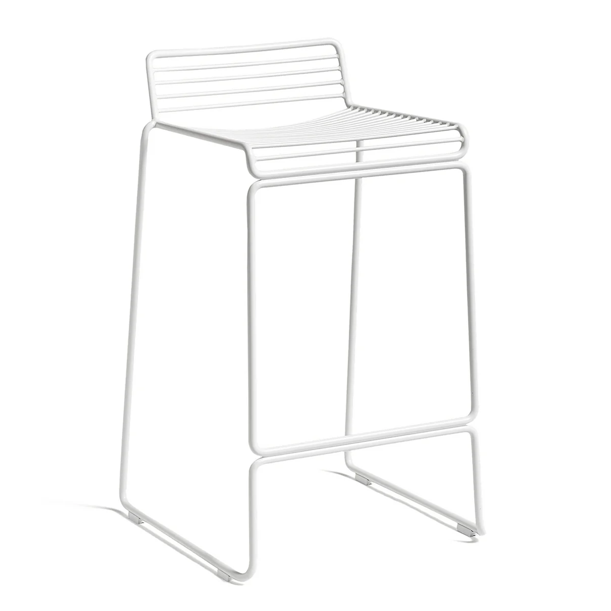 HAY - Hee Tabouret de bar low, blanc HAY - Hee Tabouret de bar low, blanc