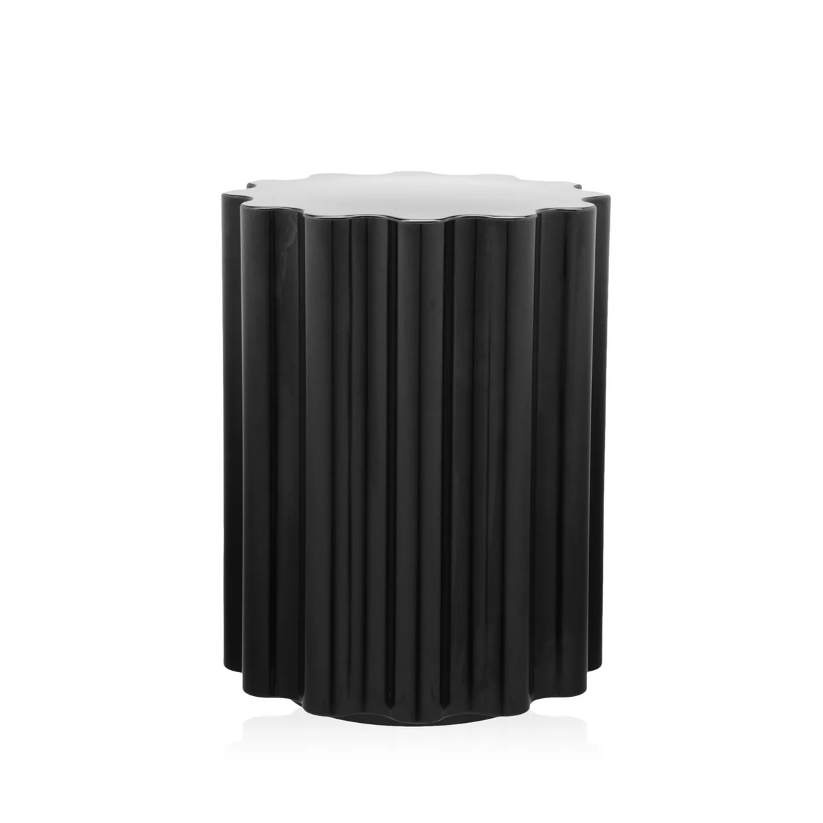 Kartell - Tabouret/table d'appoint Colonna, noir Kartell - Tabouret/table d'appoint Colonna, noir