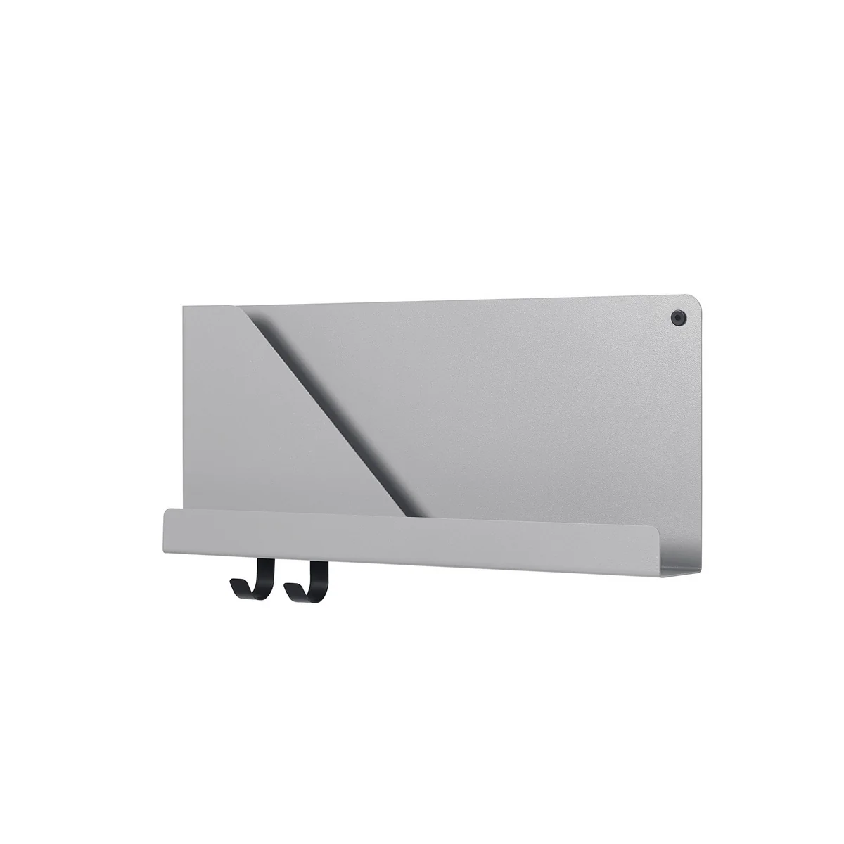 Muuto - Tablettes pliées 51 x 22 cm, gris Muuto - Tablettes pliées 51 x 22 cm, gris