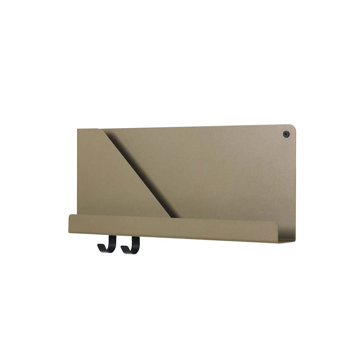 Muuto - Tablettes pli&eacute;es 51 x 22 cm, olive