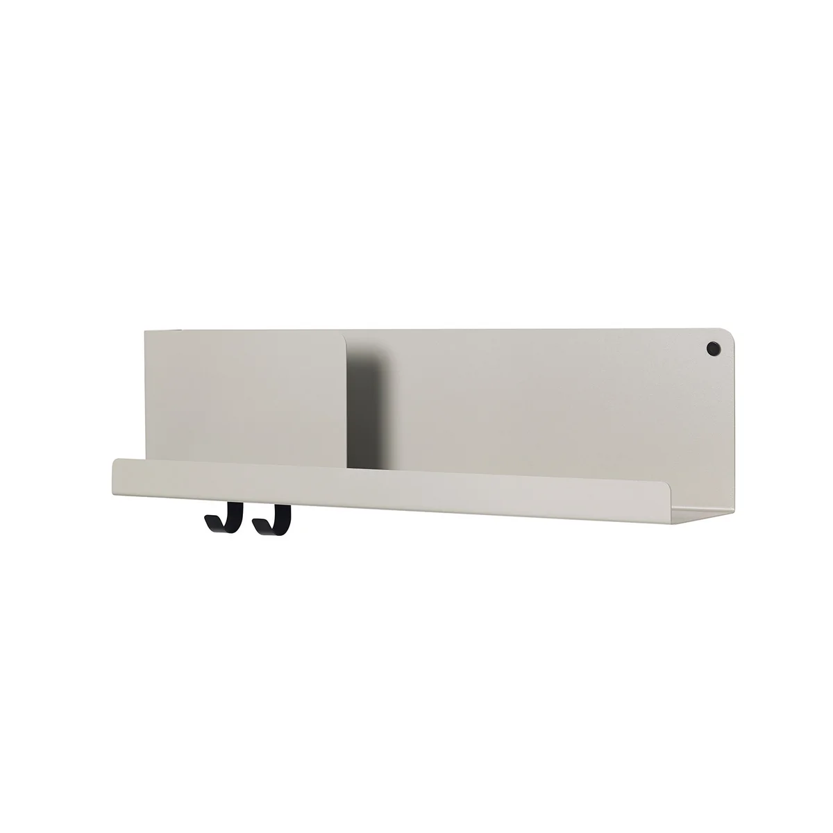 Muuto - Tablettes pliées 63 x 16,5 cm, gris Muuto - Tablettes pliées 63 x 16,5 cm, gris