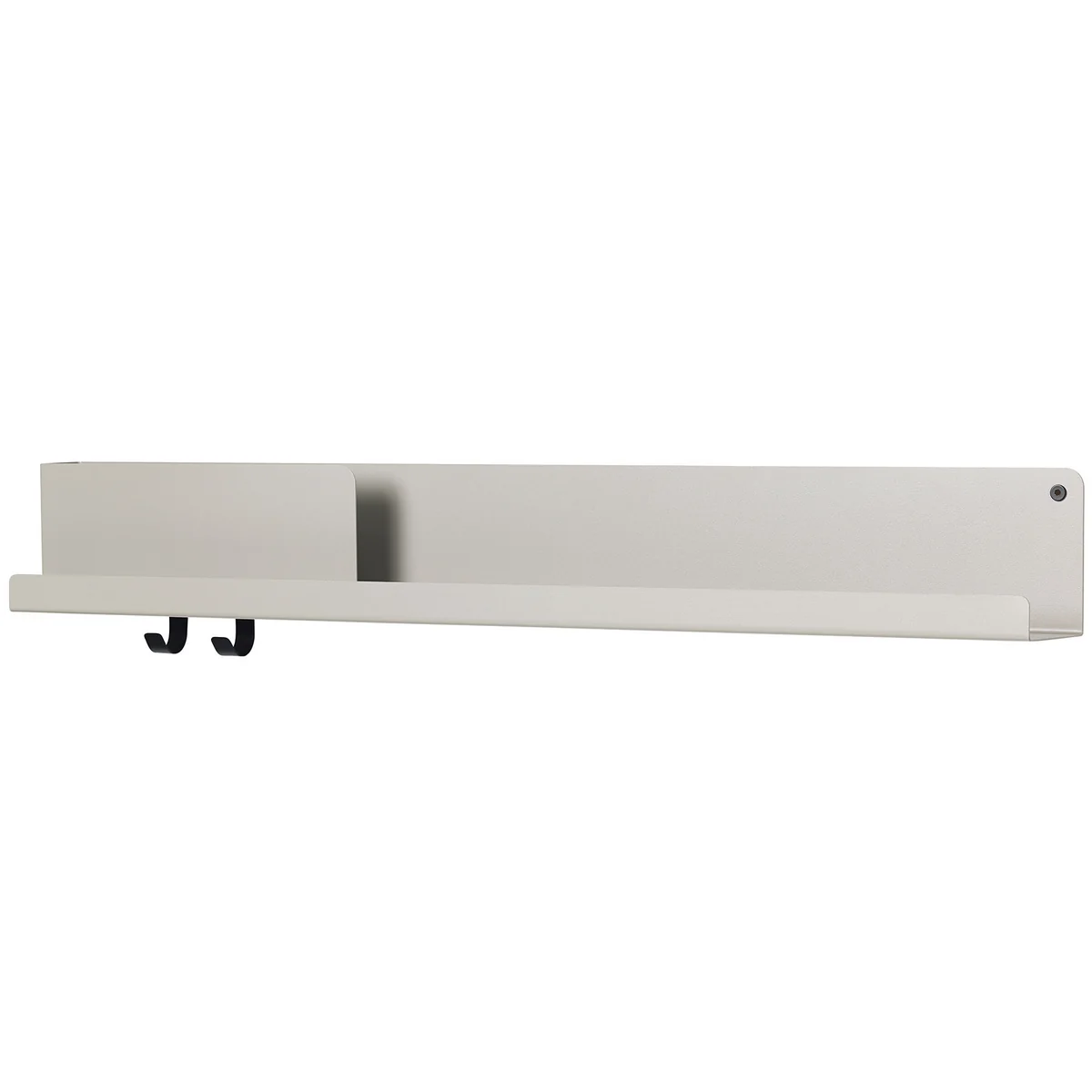 Muuto - Tablettes pliées 96 x 13 cm, gris Muuto - Tablettes pliées 96 x 13 cm, gris