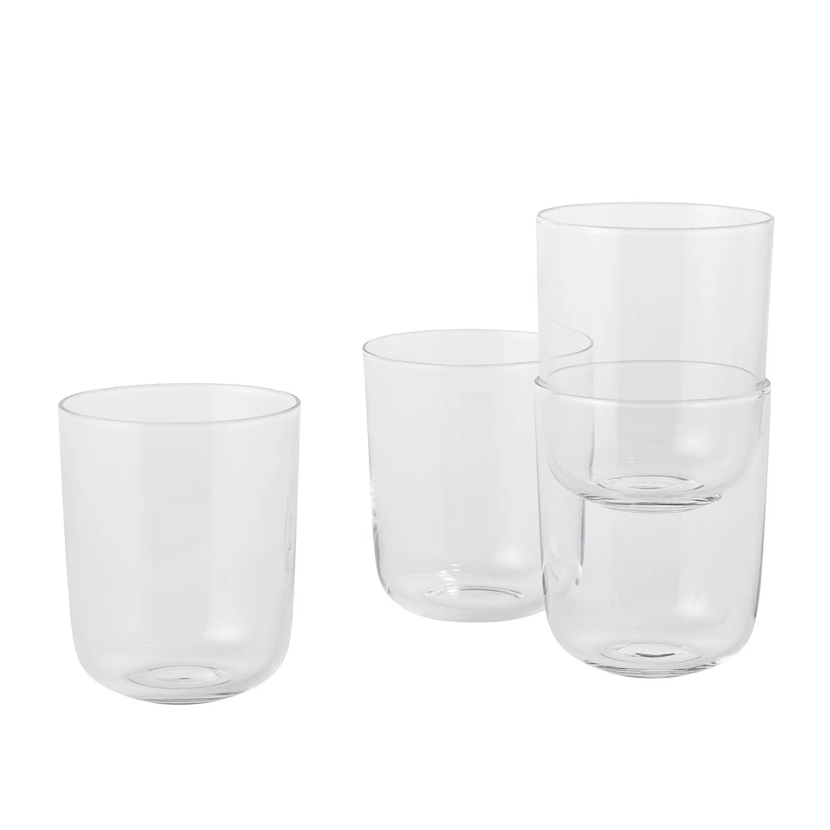 Muuto - Verre Corky (jeu de 4), tall, transparent Muuto - Verre Corky (jeu de 4), tall, transparent