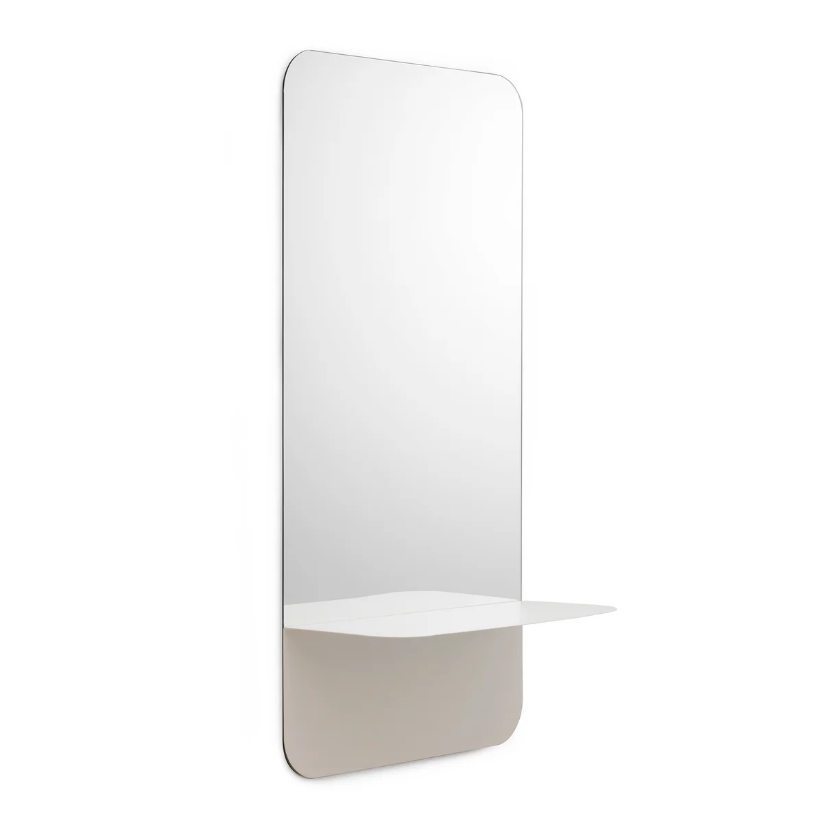 Normann Copenhagen - Horizon miroir, vertical, blanc Normann Copenhagen - Horizon miroir, vertical, blanc