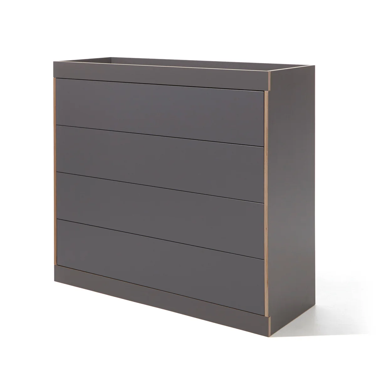 Müller Small Living - Commode à tiroirs Flai, anthracite Müller Small Living - Commode à tiroirs Flai, anthracite