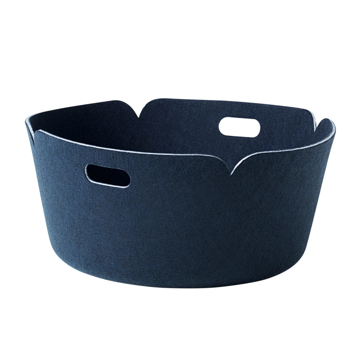 Muuto - Restore Panier de rangement rond, midnight blue Muuto - Restore Panier de rangement rond, midnight blue