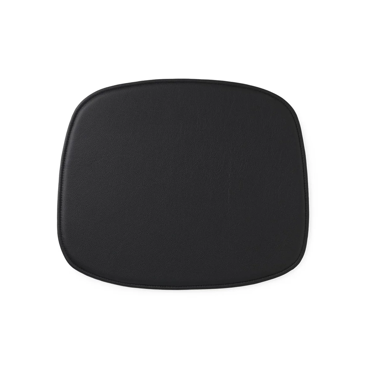 Normann Copenhagen - Coussin d'assise pour Chaise Form, cuir noir Normann Copenhagen - Coussin d'assise pour Chaise Form, cuir noir