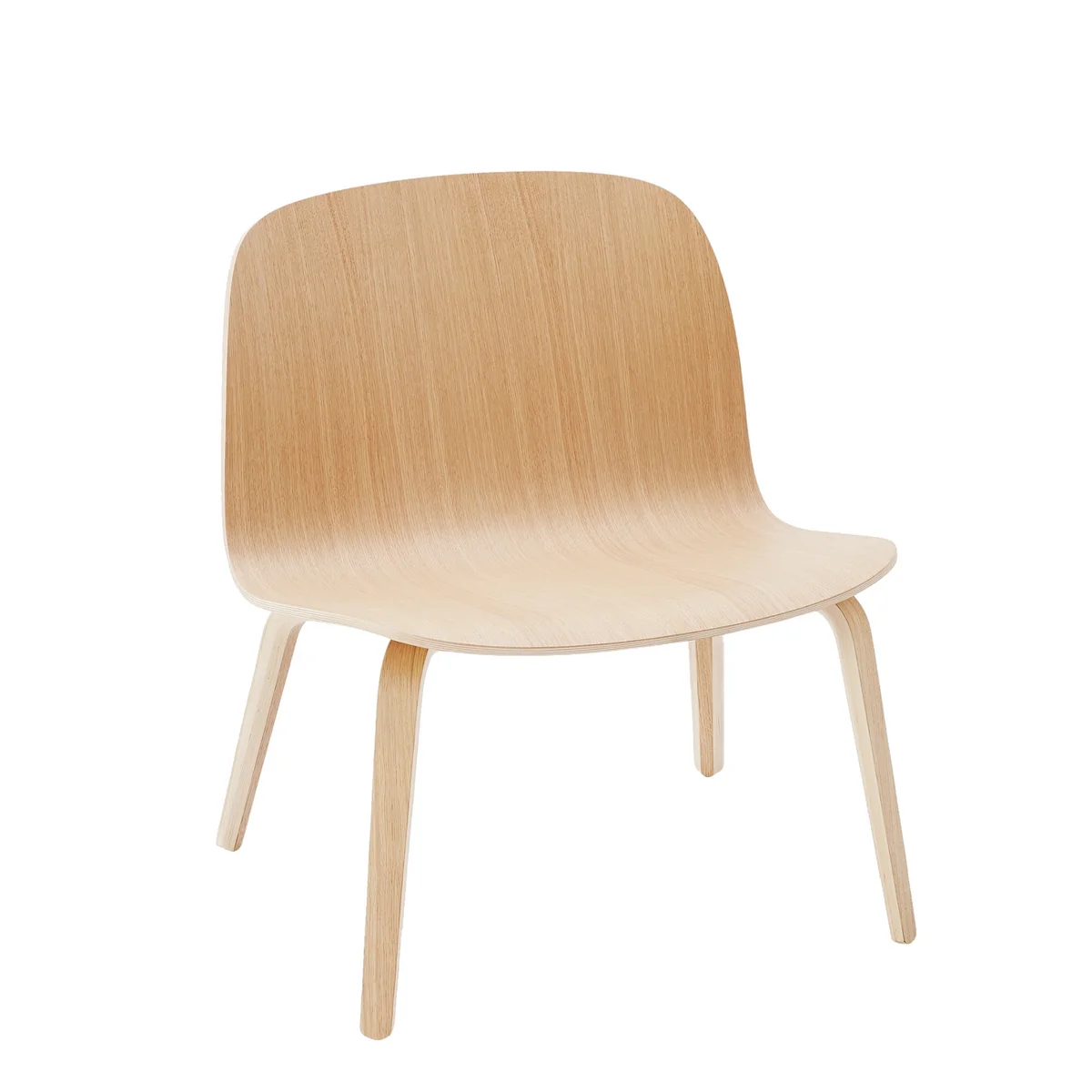 Muuto - Visu Lounge Chair chêne Muuto - Visu Lounge Chair chêne