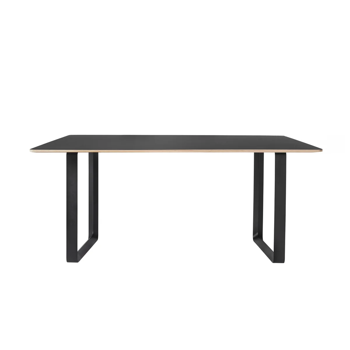 Muuto - 70/70 Table à manger, 170 x 85 cm, noir (linoléum) Muuto - 70/70 Table à manger, 170 x 85 cm, noir (linoléum)
