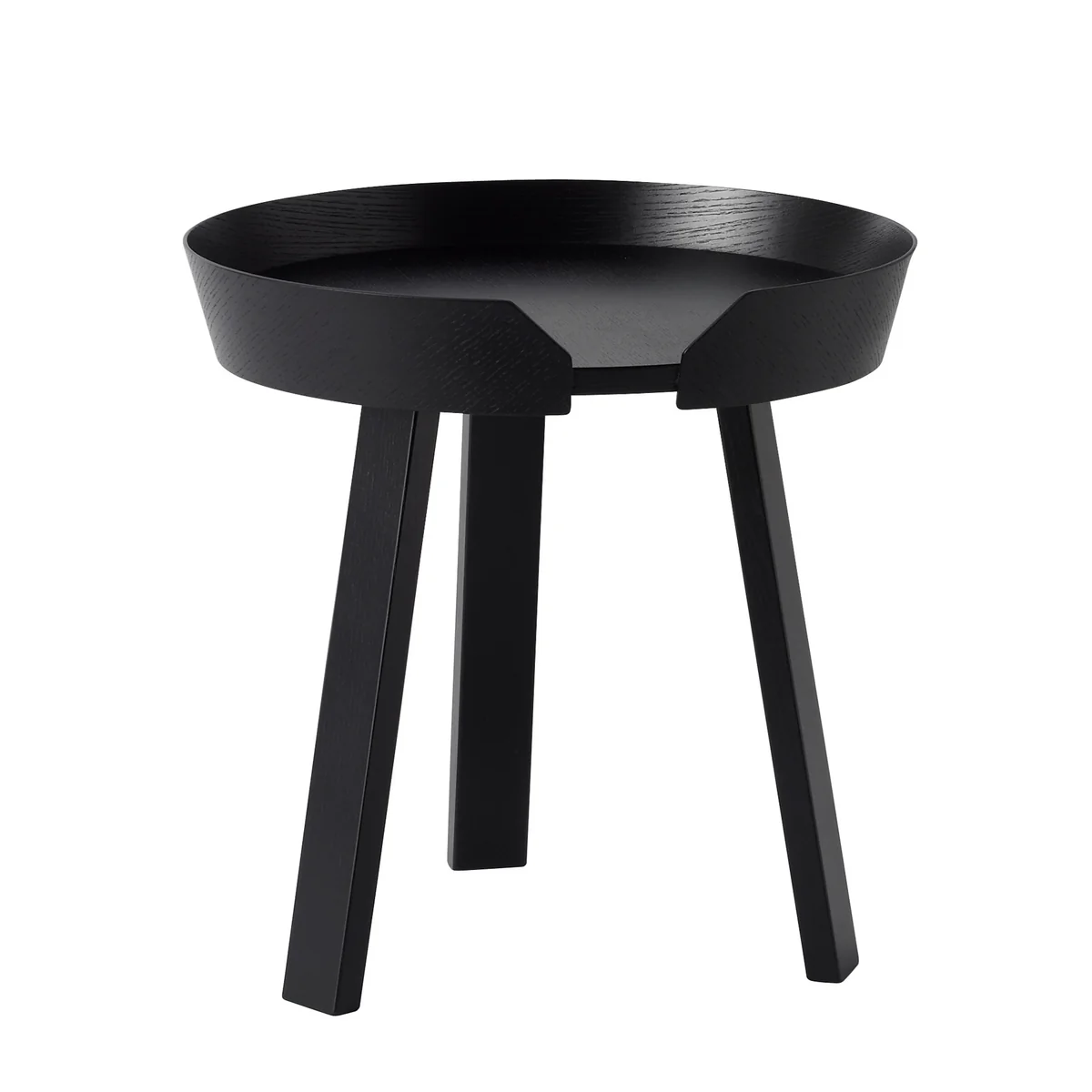 Muuto - Around Table d'appoint, Ø 45 cm, noir Muuto - Around Table d'appoint, Ø 45 cm, noir