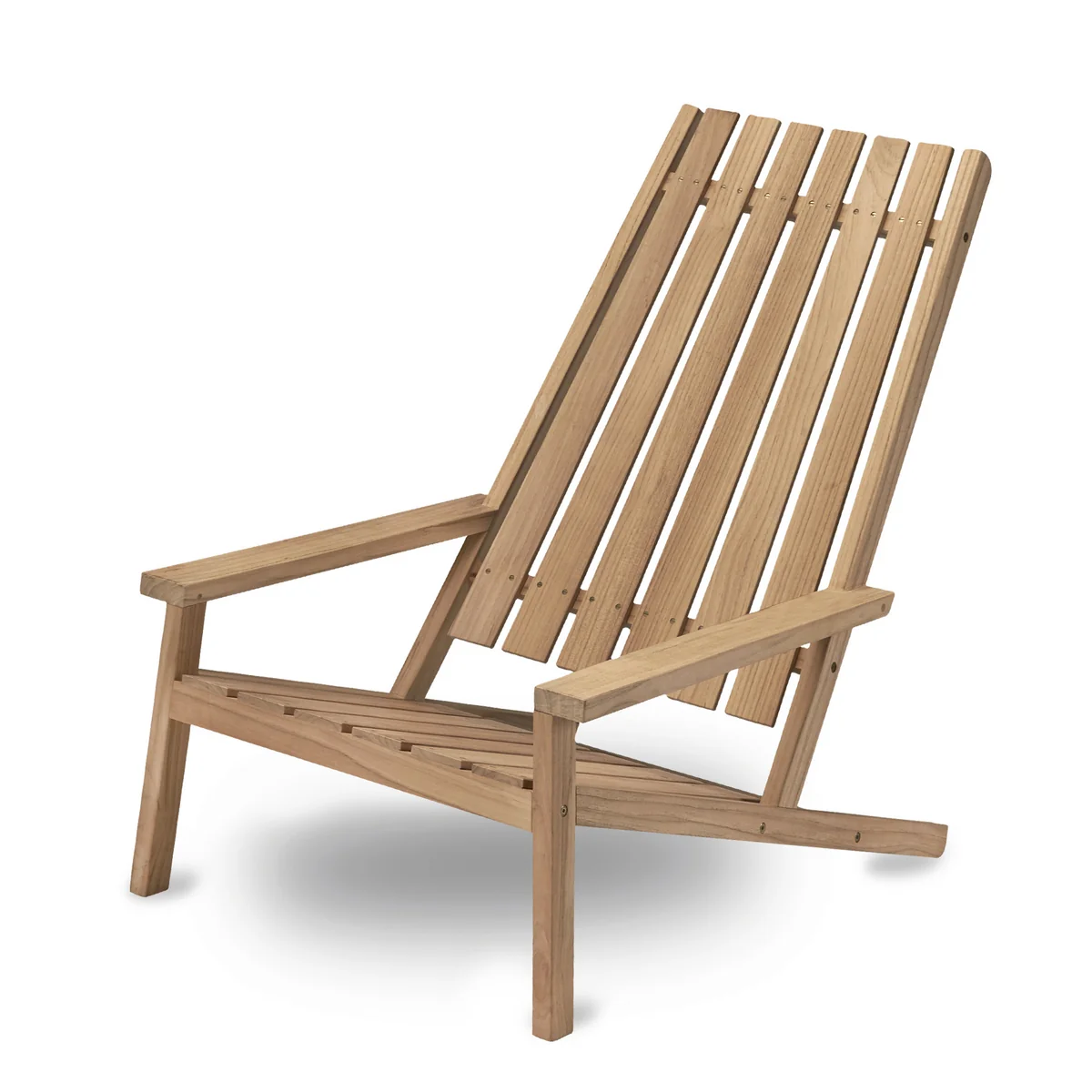 Fritz Hansen - Skagerak Between Lines Deck Chair , teck Fritz Hansen - Skagerak Between Lines Deck Chair , teck