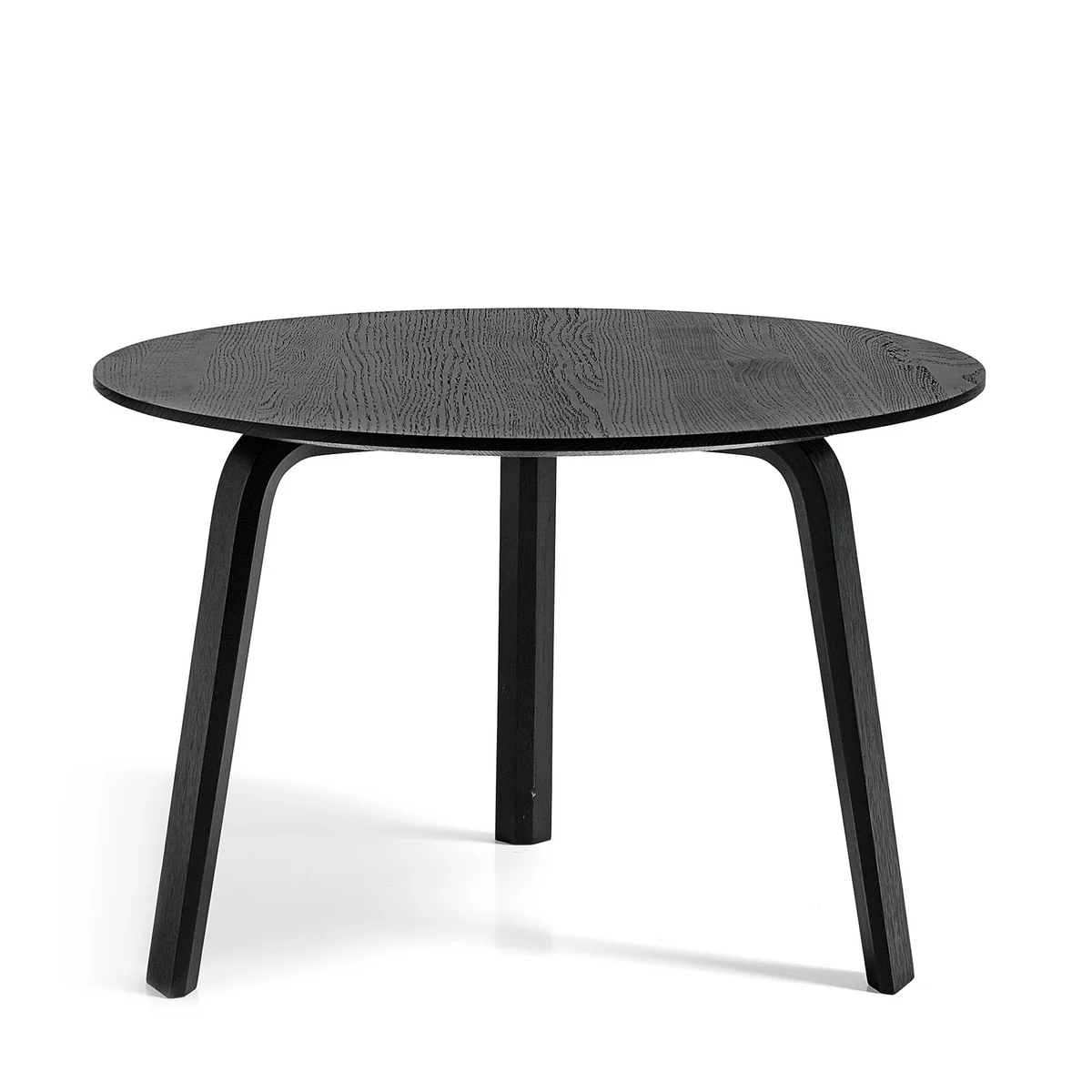 HAY - Bella Table basse Ø 60 cm / H 39 cm, chêne teinté noir HAY - Bella Table basse Ø 60 cm / H 39 cm, chêne teinté noir