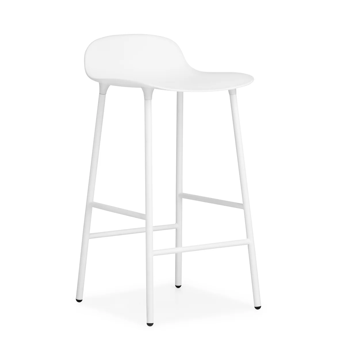 Normann copenhagen - Tabouret de bar Form h 65 cm, blanc