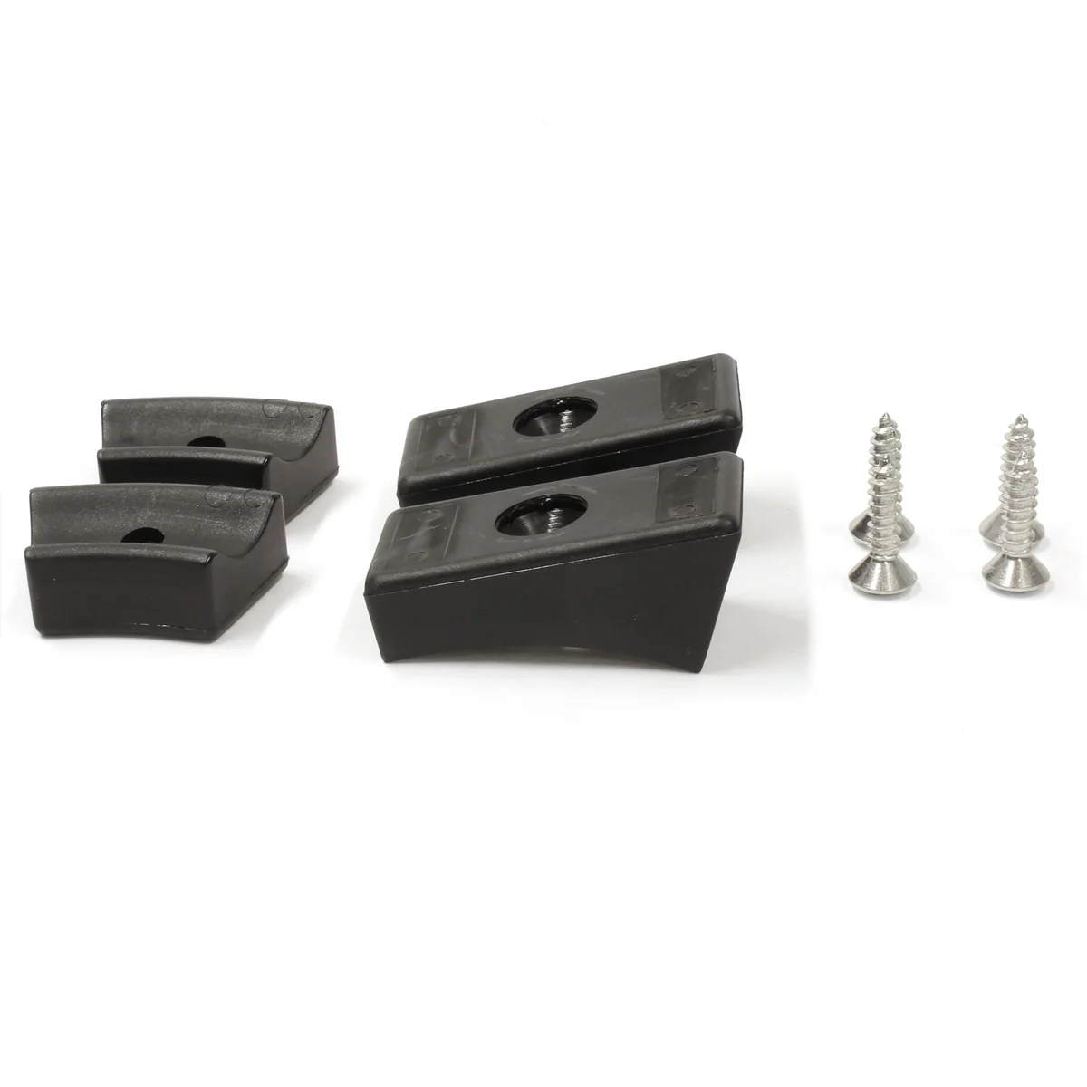 Thonet - Patins pour piétement luge en tube d'acier (lot de 4), patins en plastique, noir Thonet - Patins pour piétement luge en tube d'acier (lot de 4), patins en plastique, noir