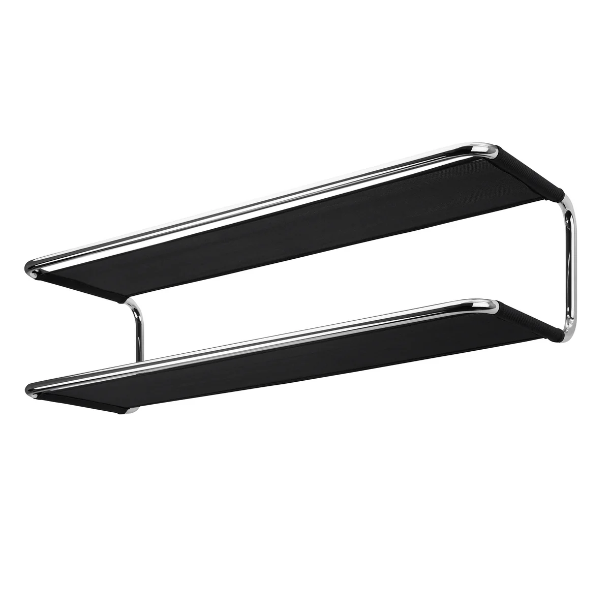 Thonet - S 1521 Portemanteau / étagère à chaussures, filet tissé, noir Thonet - S 1521 Portemanteau / étagère à chaussures, filet tissé, noir