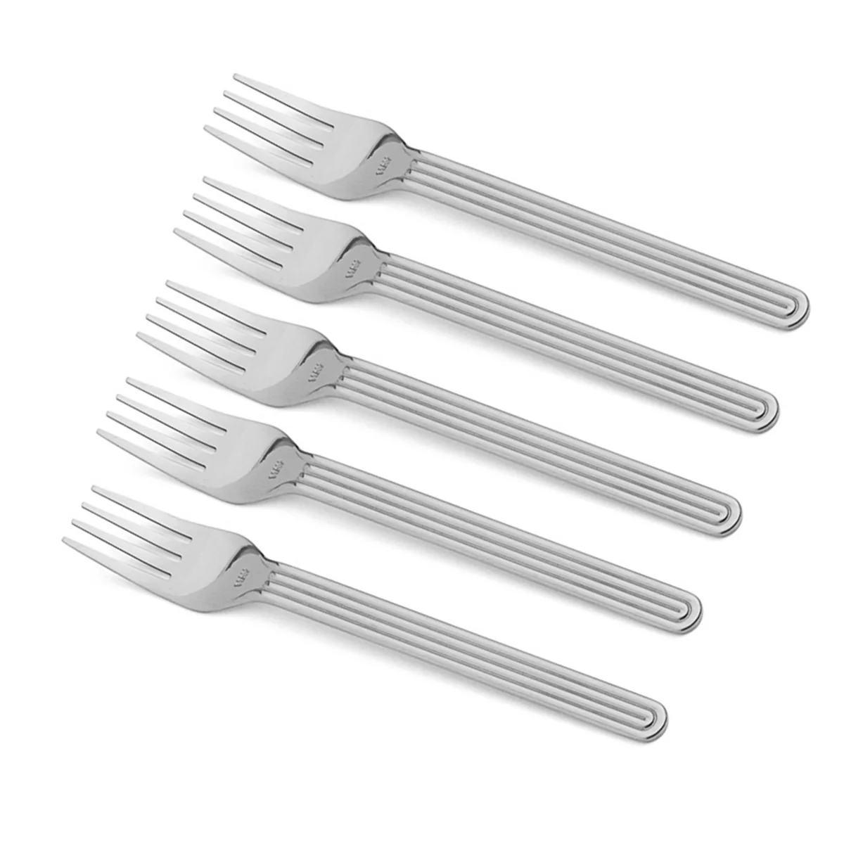 HAY - Sunday Cutlery Set de fourchettes, acier inoxydable (5 pièces) HAY - Sunday Cutlery Set de fourchettes, acier inoxydable (5 pièces)