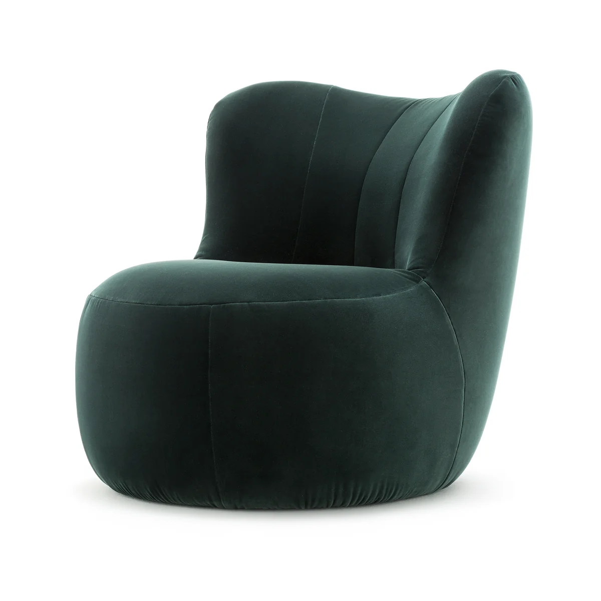 freistil - 173 Fauteuil, velours vert sapin (6084) freistil - 173 Fauteuil, velours vert sapin (6084)