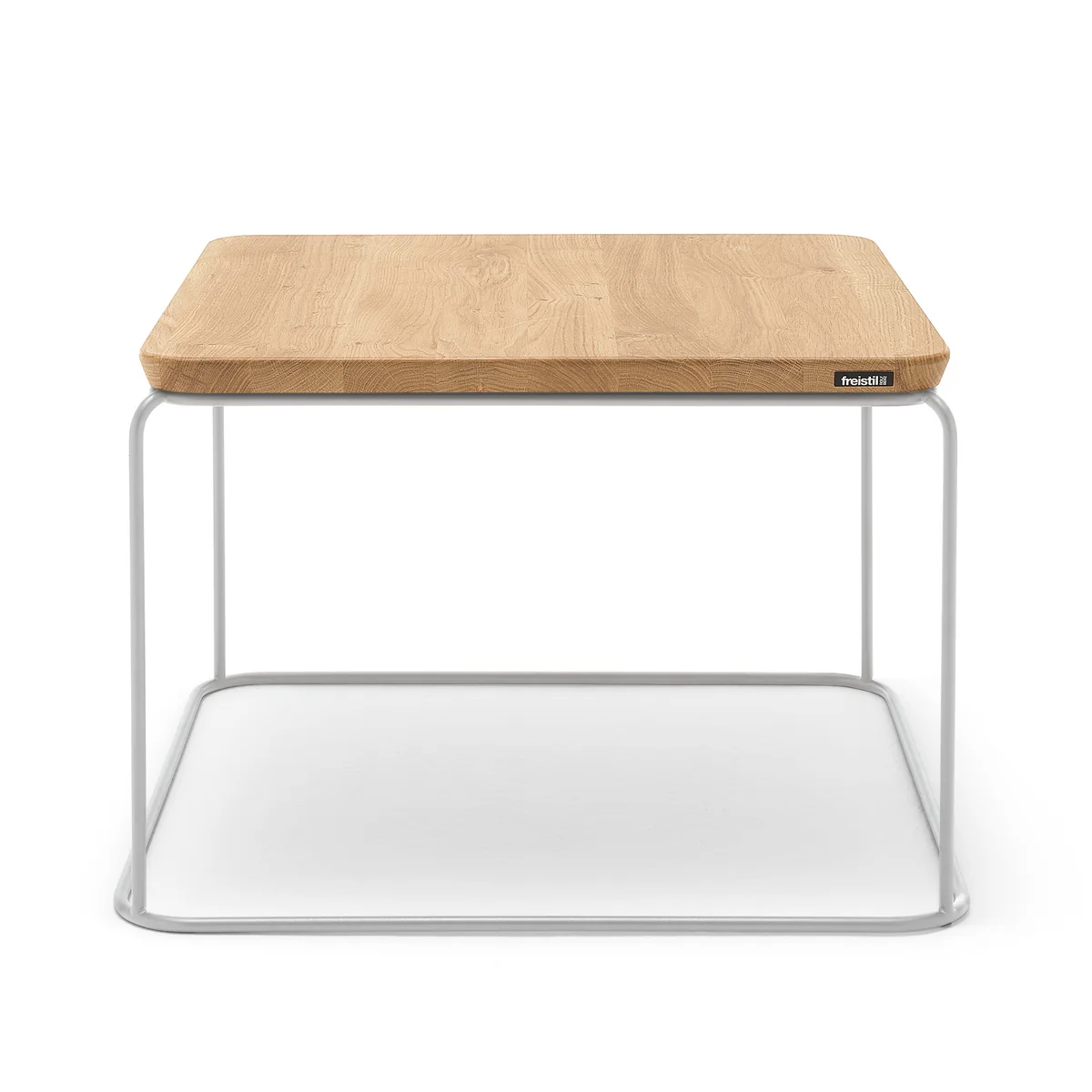 freistil - Table basse 151, 61 x 61 cm, chêne naturel / telegris (RAL 7074) freistil - Table basse 151, 61 x 61 cm, chêne naturel / telegris (RAL 7074)