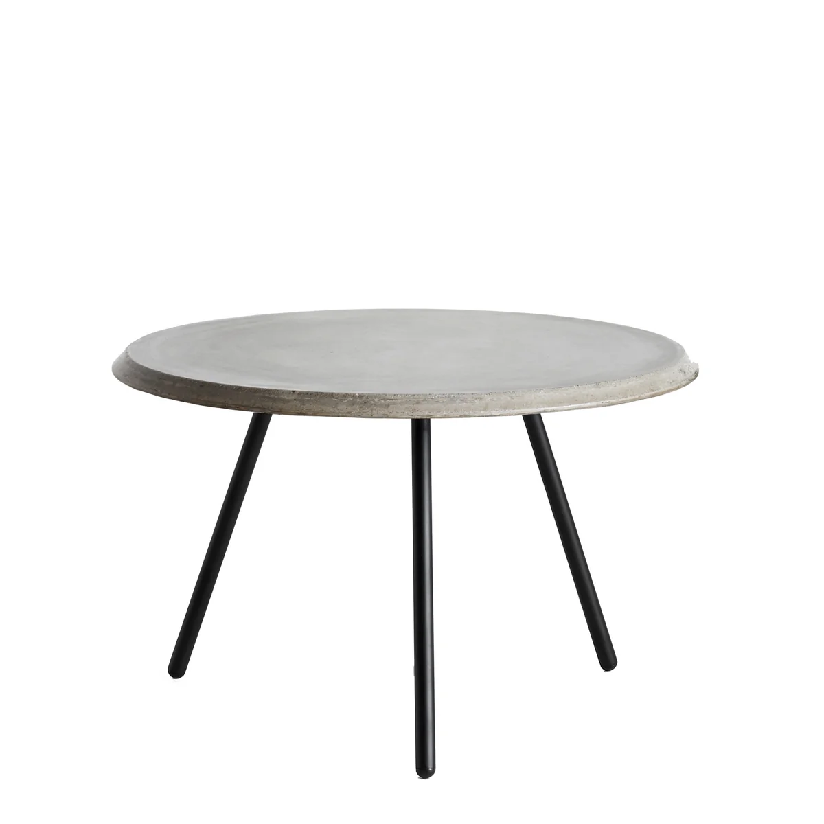 Woud - Soround Side Table H 3 9. 5 cm / Ø 60 cm, béton