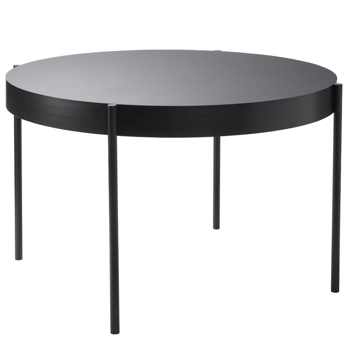 Verpan - Table 430, Ø 120 cm, noir Verpan - Table 430, Ø 120 cm, noir