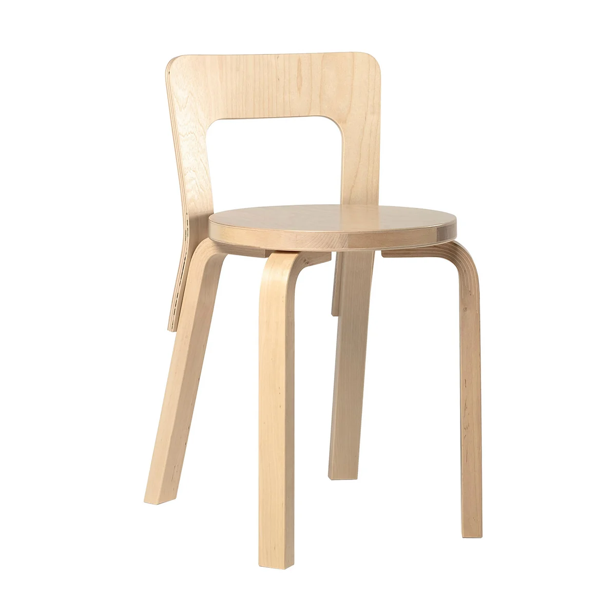 Artek - Chaise 65, bouleau laqué incolore Artek - Chaise 65, bouleau laqué incolore