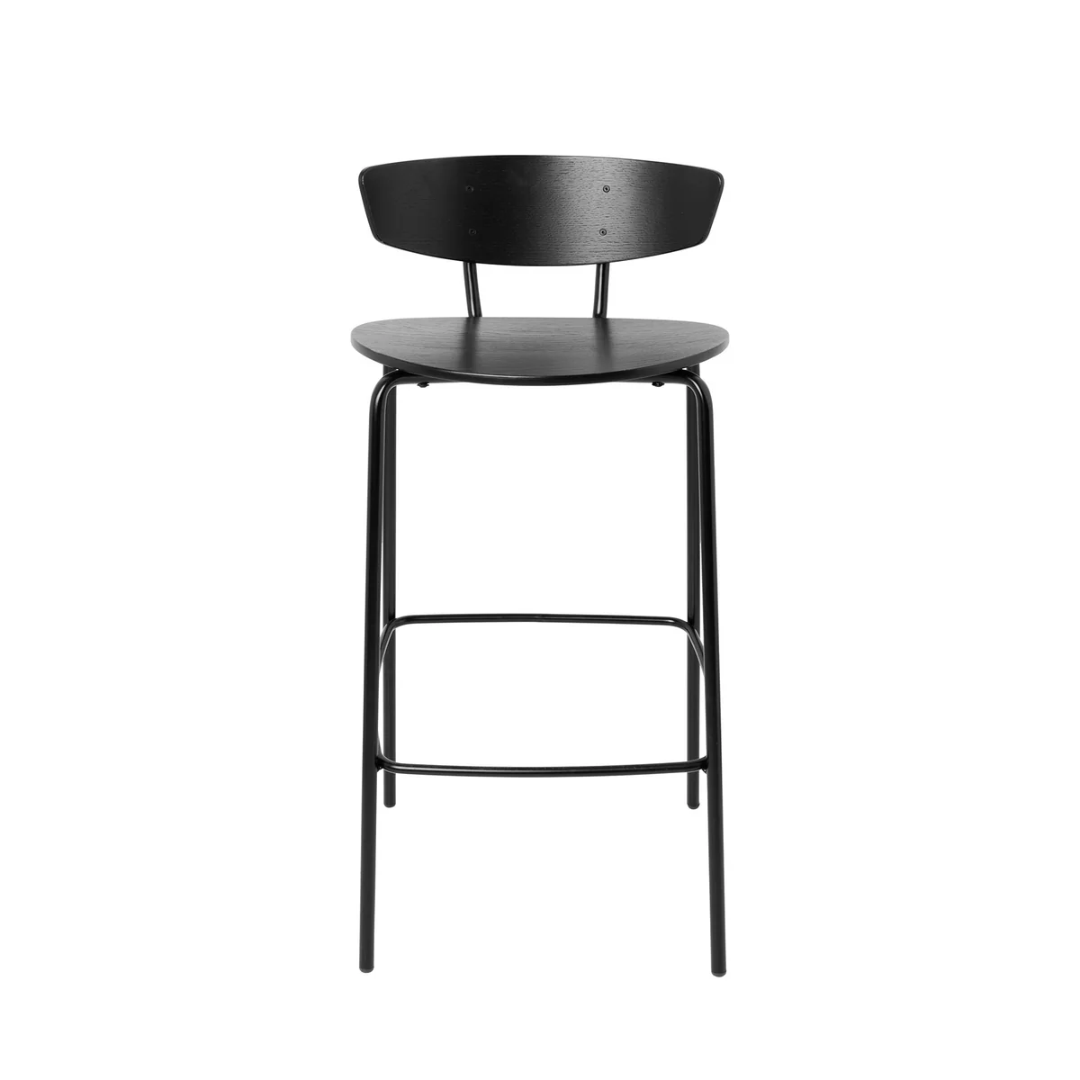 Ferm Living - Tabouret de bar Herman H 64, noir Ferm Living - Tabouret de bar Herman H 64, noir