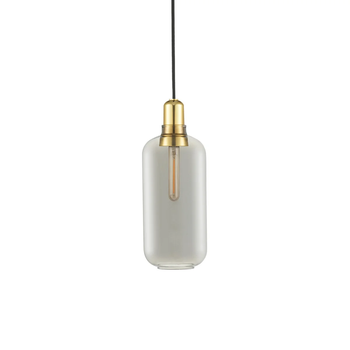Normann Copenhagen - Amp Suspension large, smoke / laiton