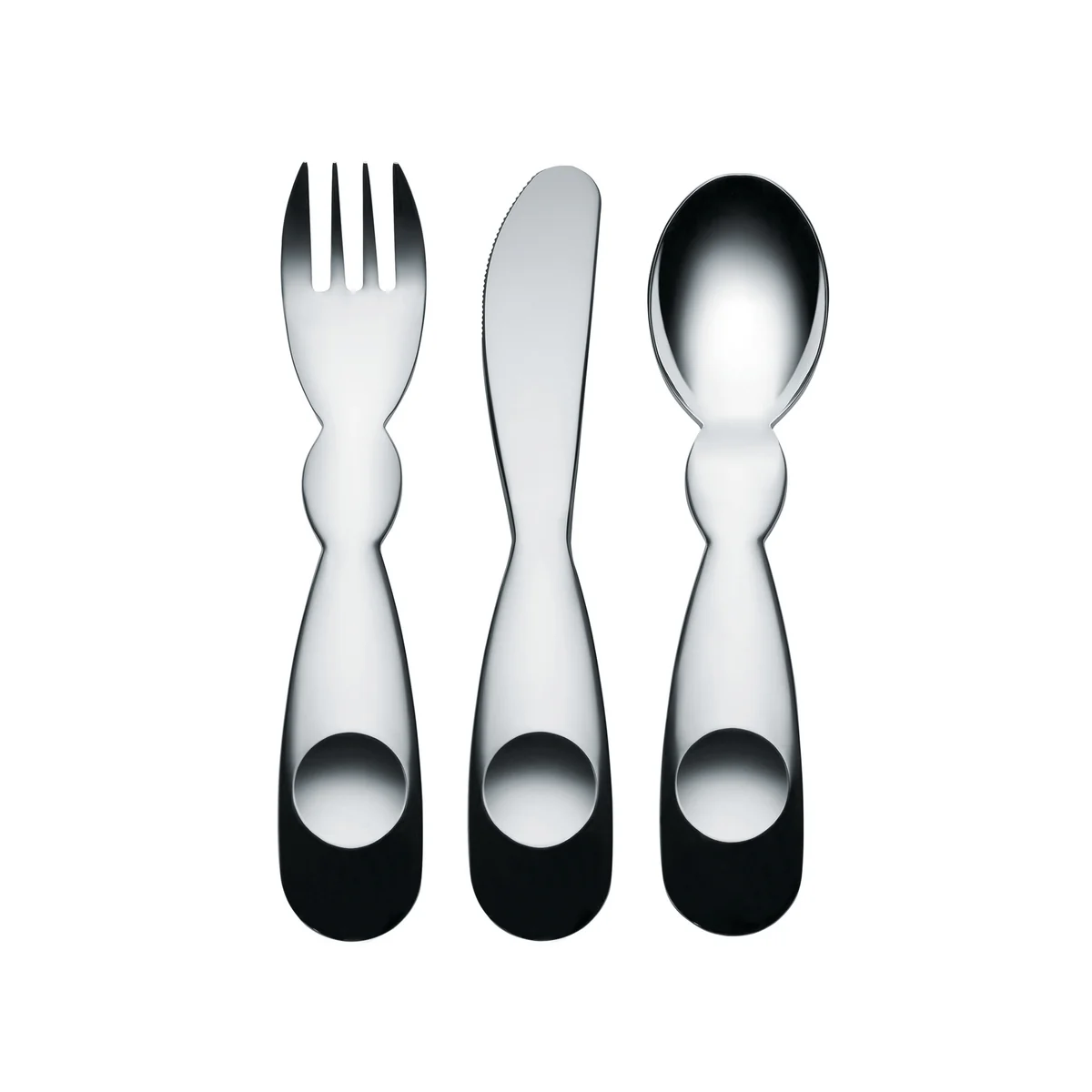 Alessi - Couverts pour enfants Alessini, acier inoxydable