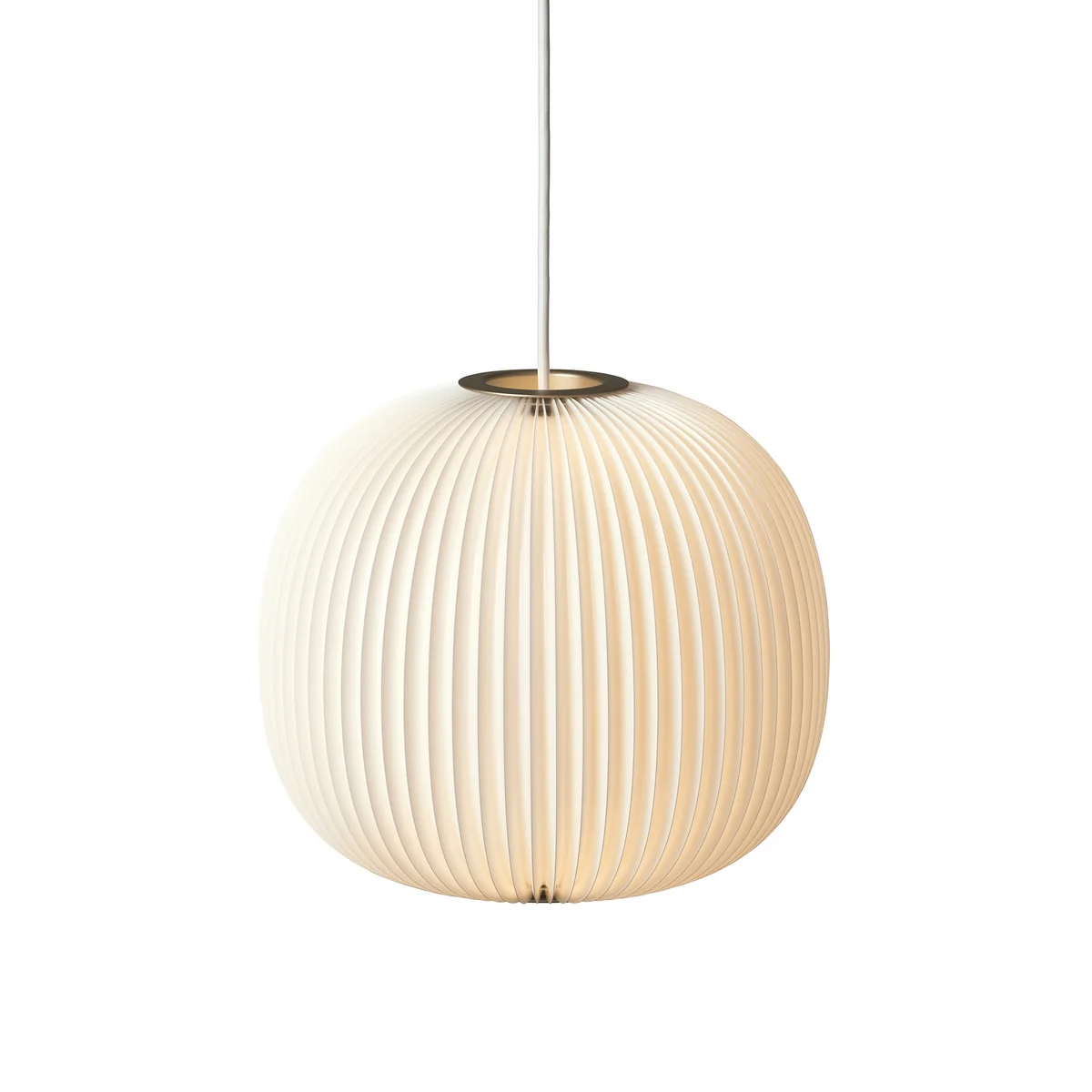 Le Klint - Lamella 3 suspension lumineuse, doré/blanc Le Klint - Lamella 3 suspension lumineuse, doré/blanc