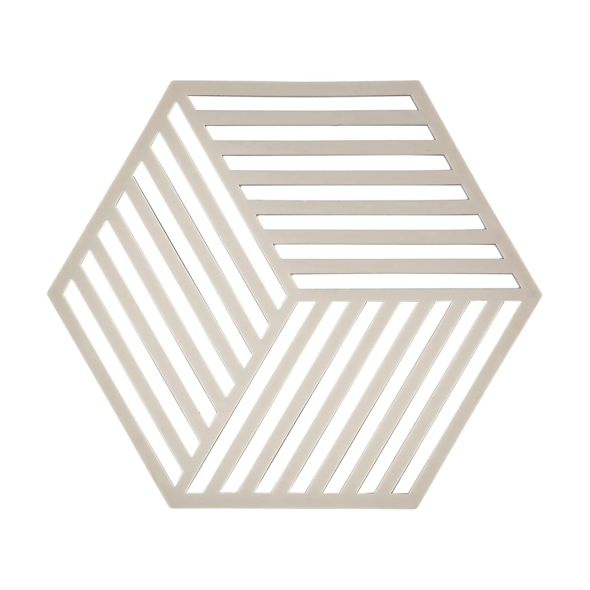 Zone Denmark - Hexagon Dessous de verre, warm grey Zone Denmark - Hexagon Dessous de verre, warm grey