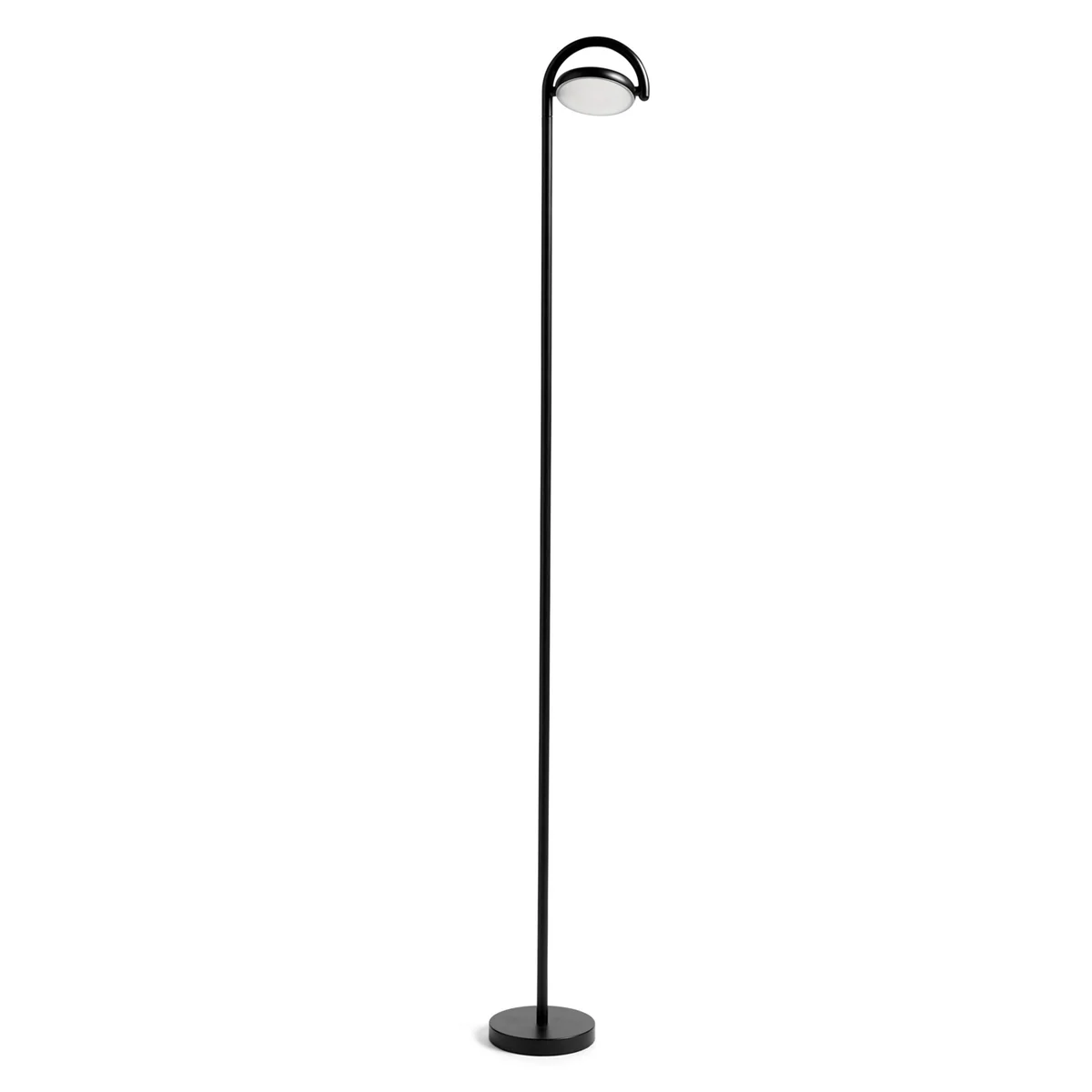 HAY - Lampadaire LED Marselis, noir de sécurité (RAL 9004)