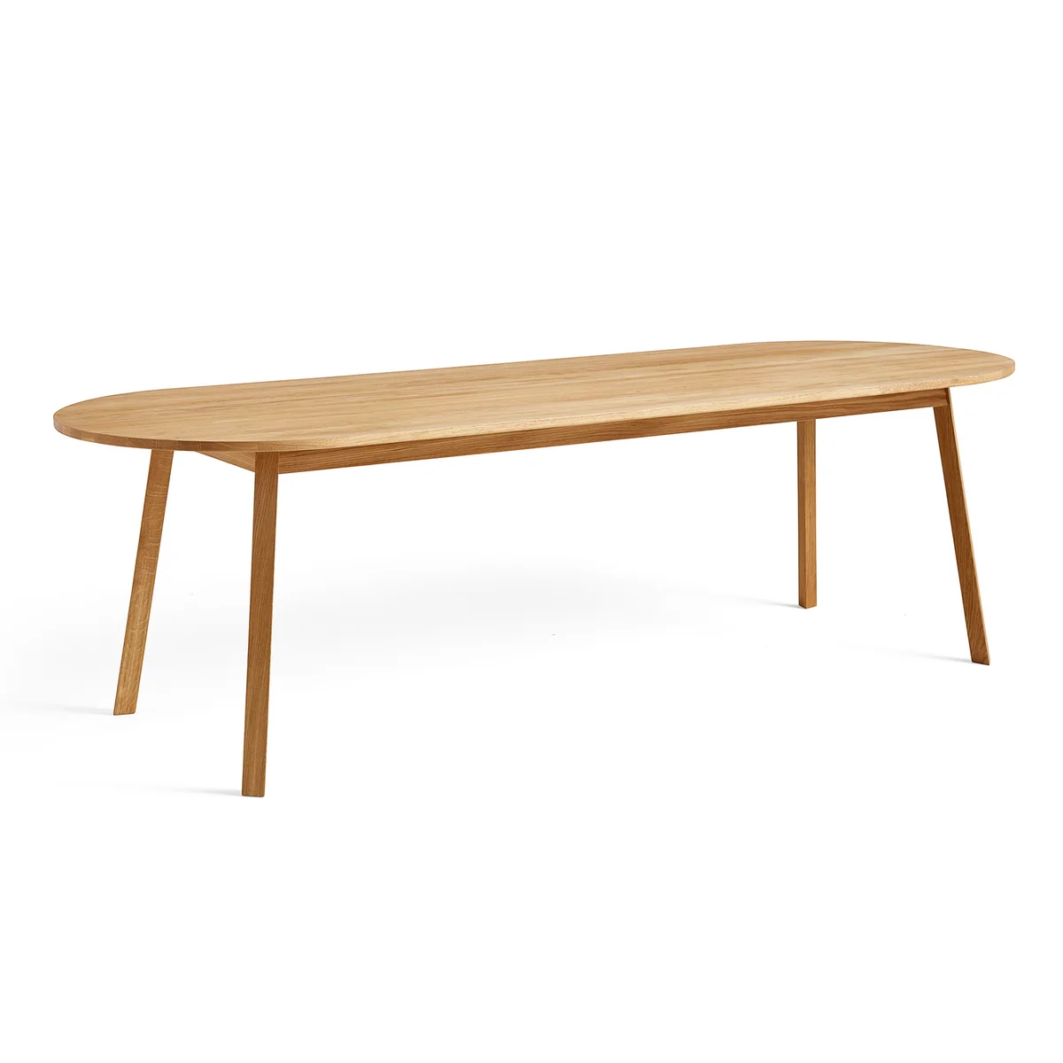 HAY - Triangle Leg Table à manger 200 x 85 cm, chêne huilé HAY - Triangle Leg Table à manger 200 x 85 cm, chêne huilé