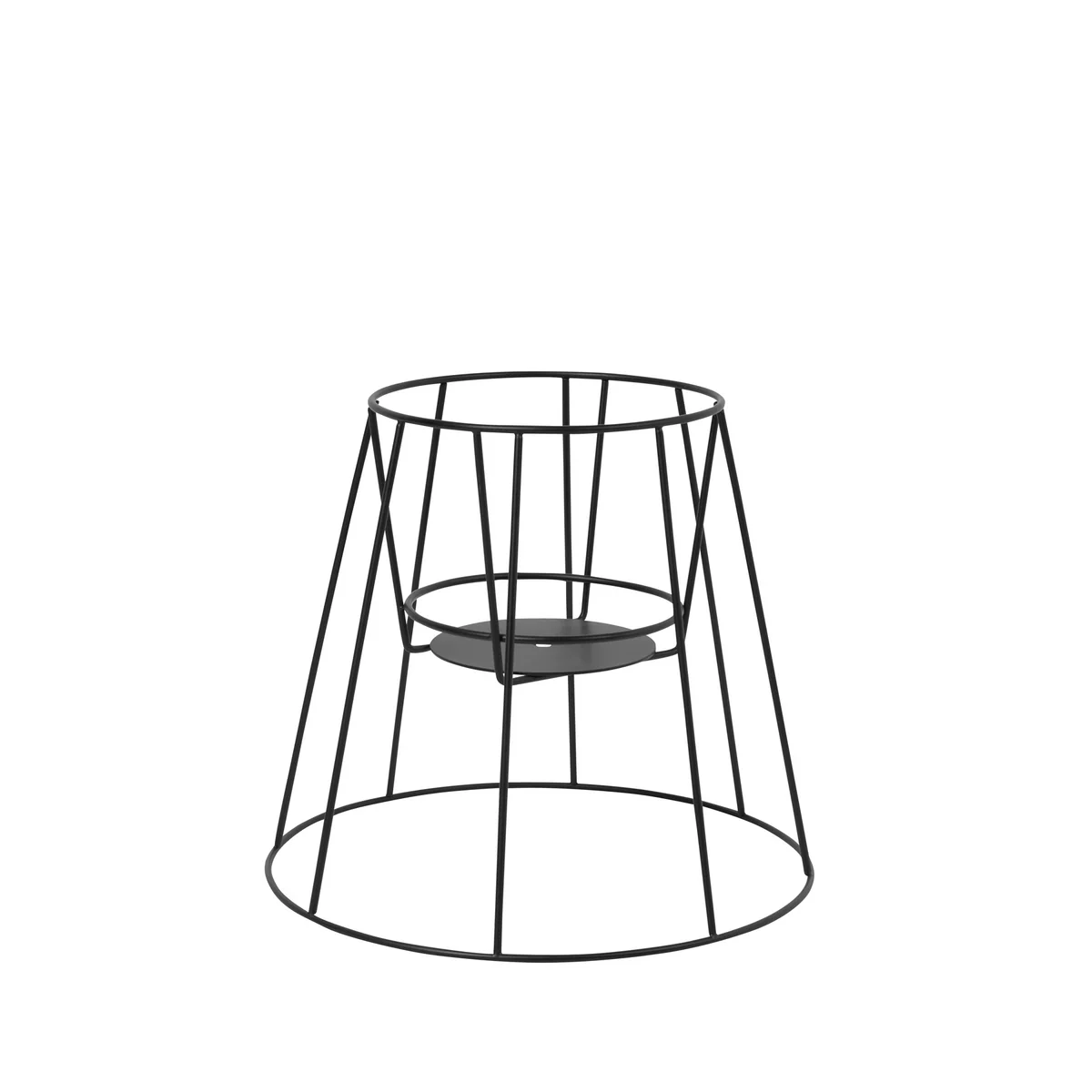 OK DESIGN  - Cibele Support pour pots de fleurs H 30 cm, noir
