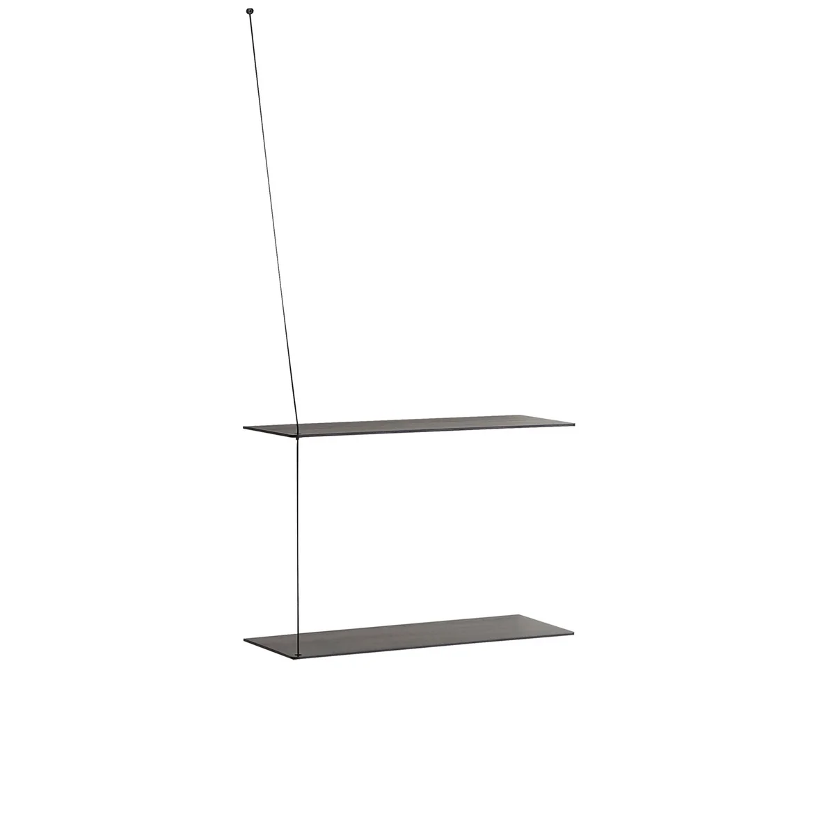 Woud - Etagère stedge murale 60 cm, noire Woud - Etagère stedge murale 60 cm, noire