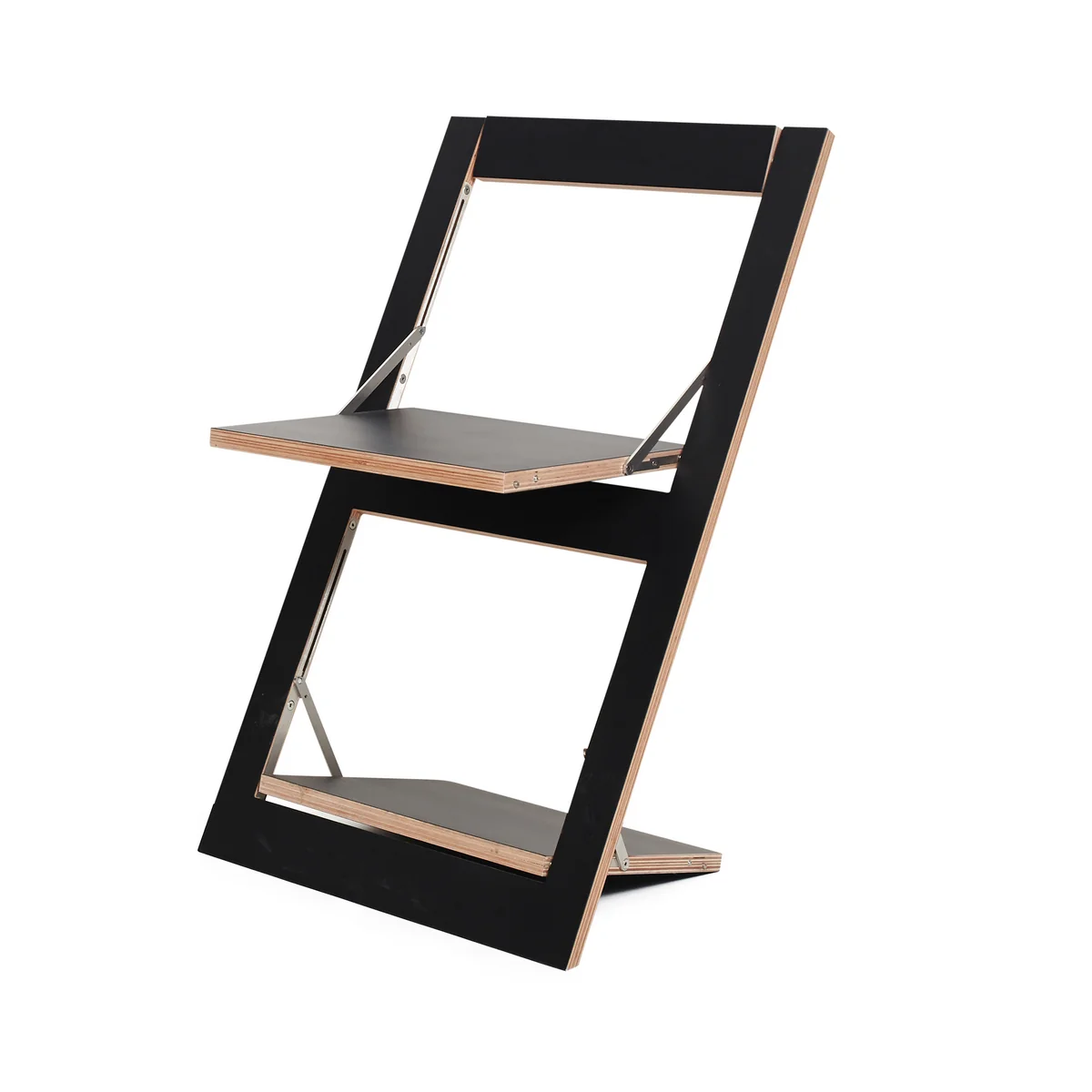 Ambivalenz - Fläpps chaise pliante, noir Ambivalenz - Fläpps chaise pliante, noir