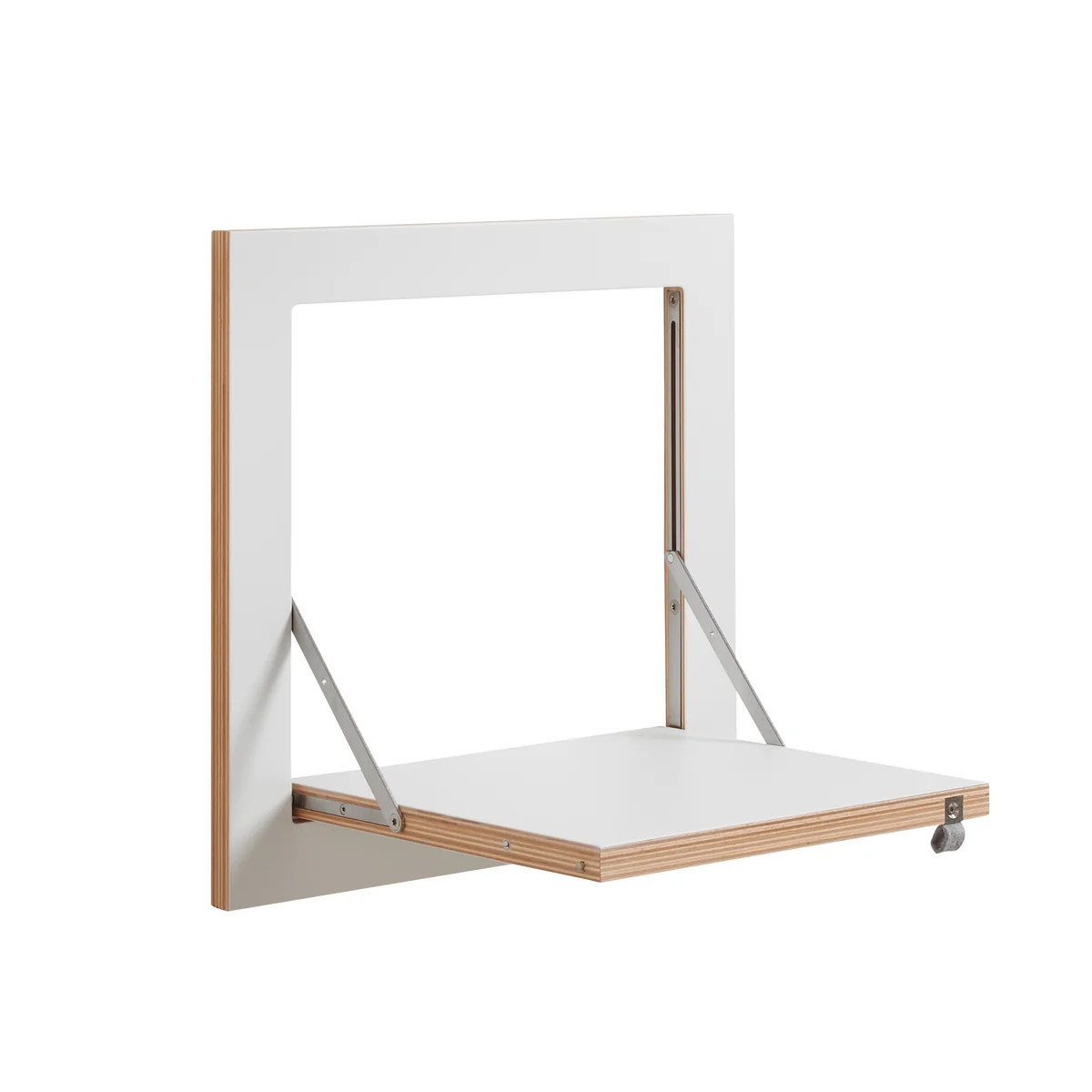 Ambivalenz - Fläpps Étagère, 1 étagère, 40 x 40 cm, blanc Ambivalenz - Fläpps Étagère, 1 étagère, 40 x 40 cm, blanc