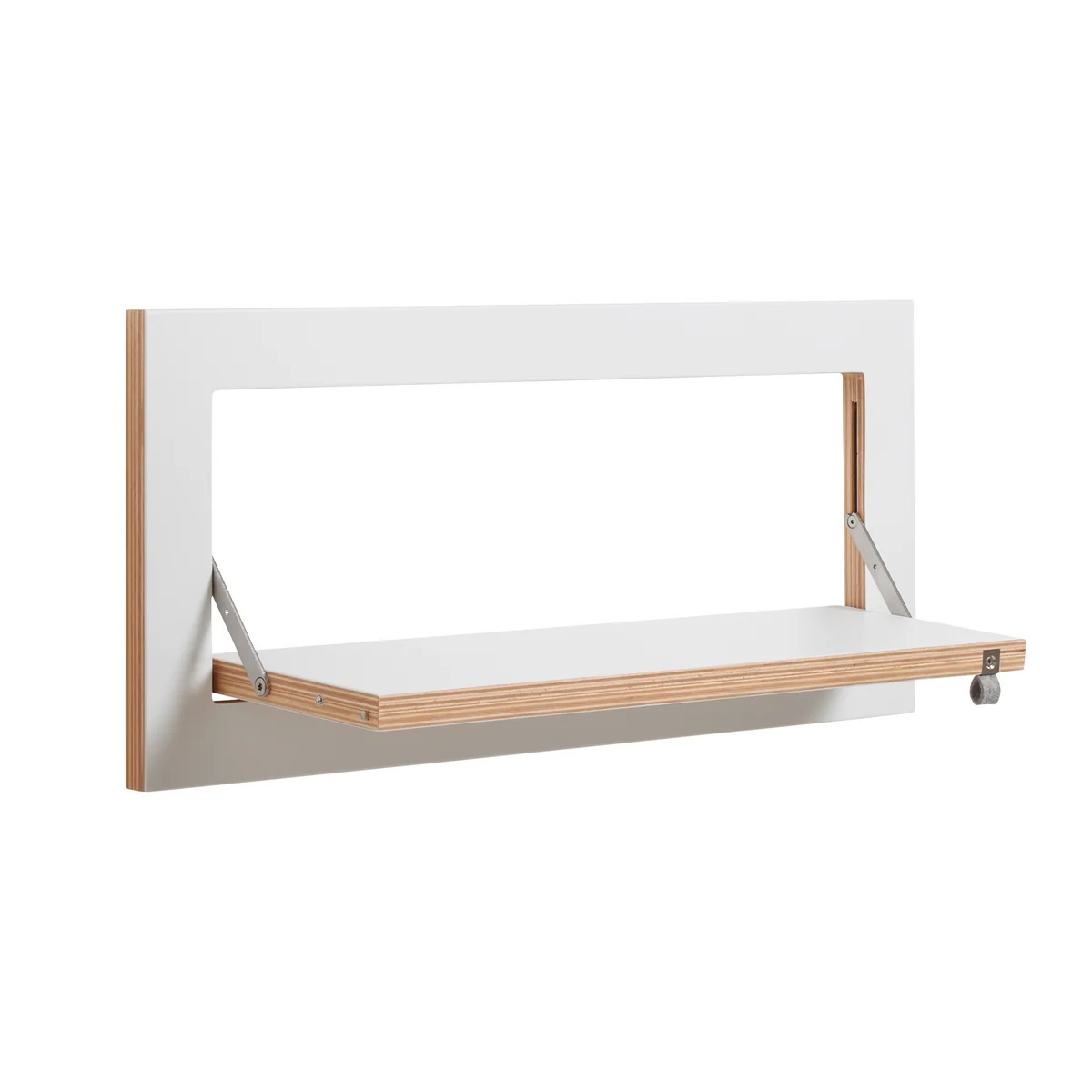 Ambivalenz - Fläpps Étagère, 1 étagère, 60 x 27 cm, blanc Ambivalenz - Fläpps Étagère, 1 étagère, 60 x 27 cm, blanc