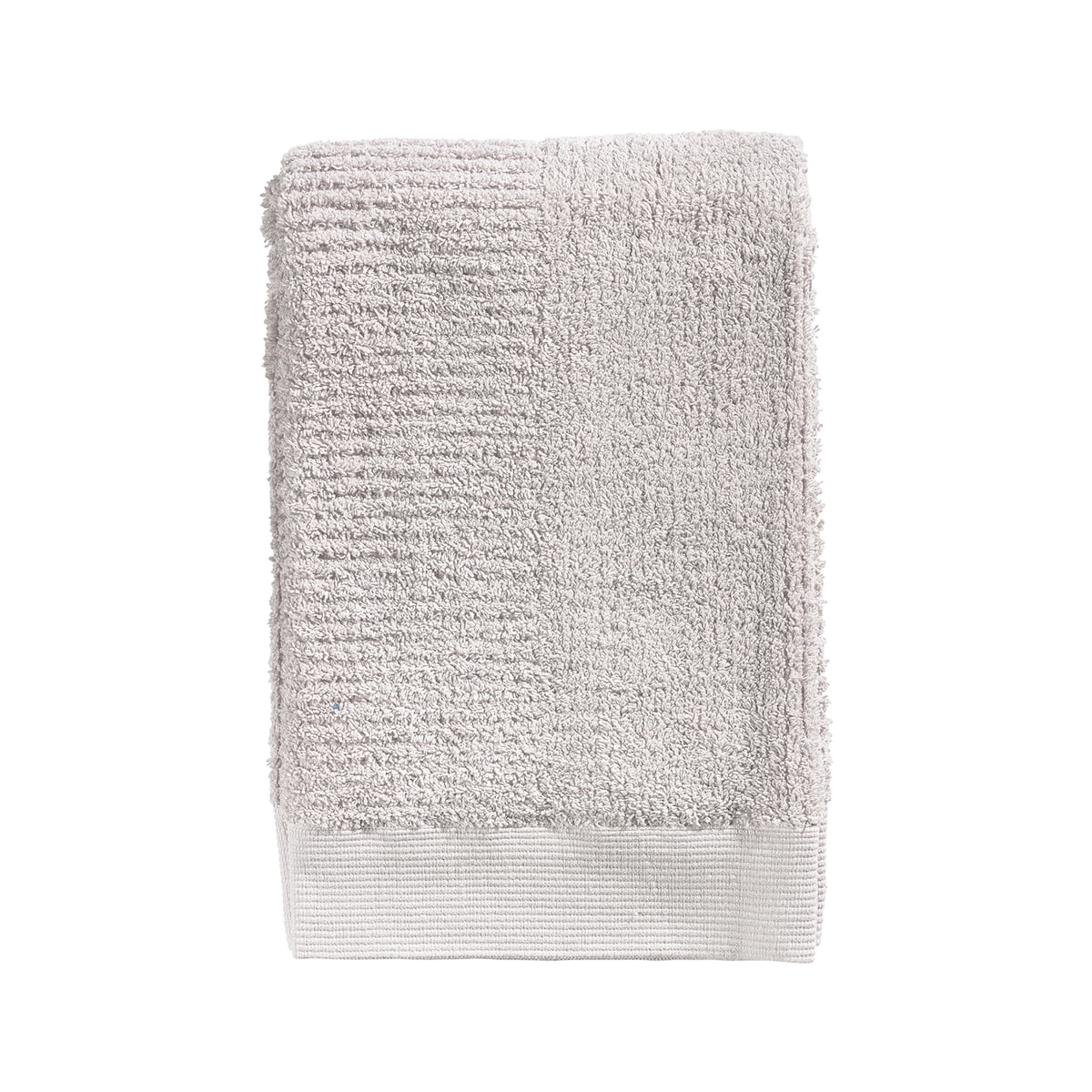 zone denmark - classic serviette de bain, 100 x 50 cm, soft grey