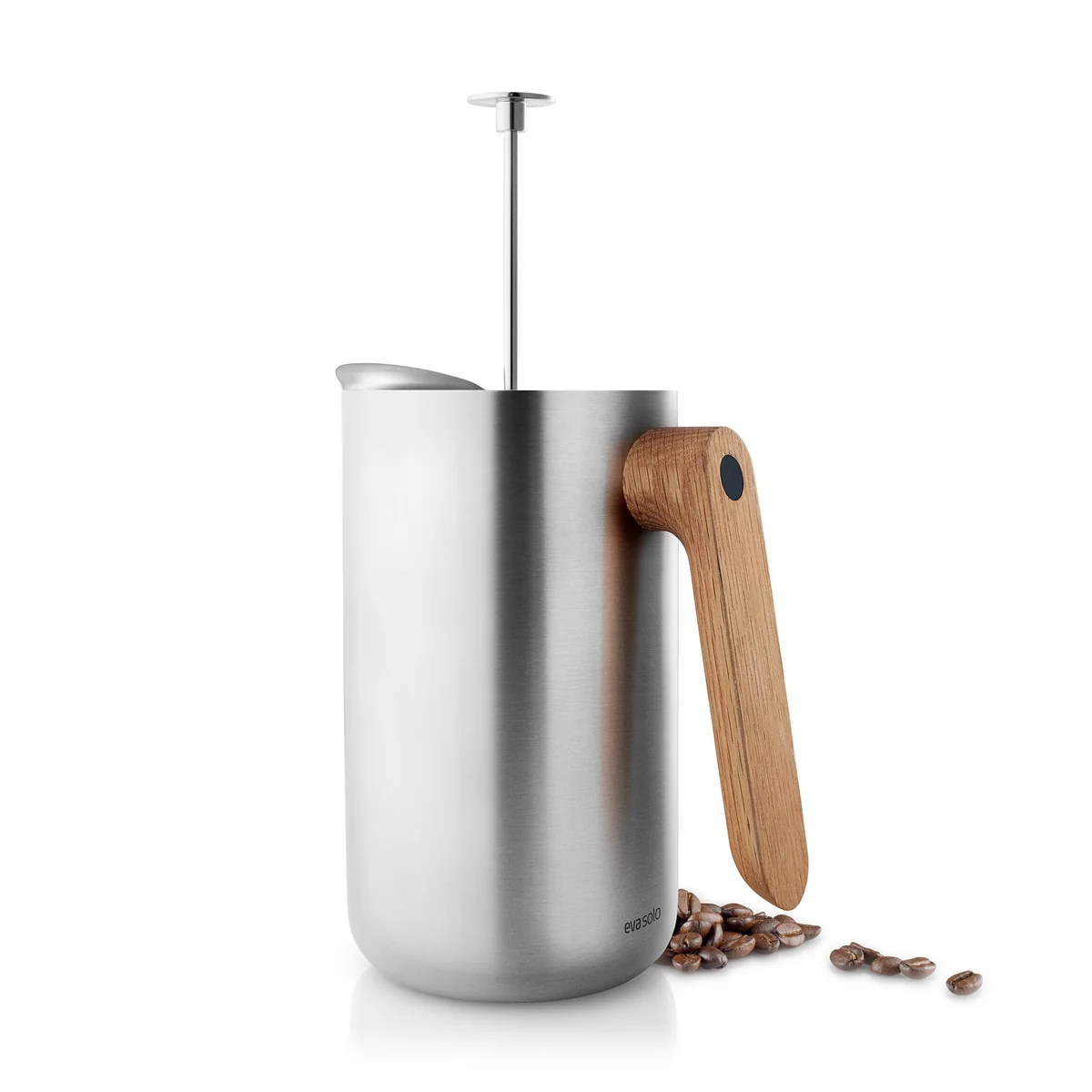 Eva solo - Bidon nordic kitchen filtre-presse, acier inoxydable / chêne Eva solo - Bidon nordic kitchen filtre-presse, acier inoxydable / chêne