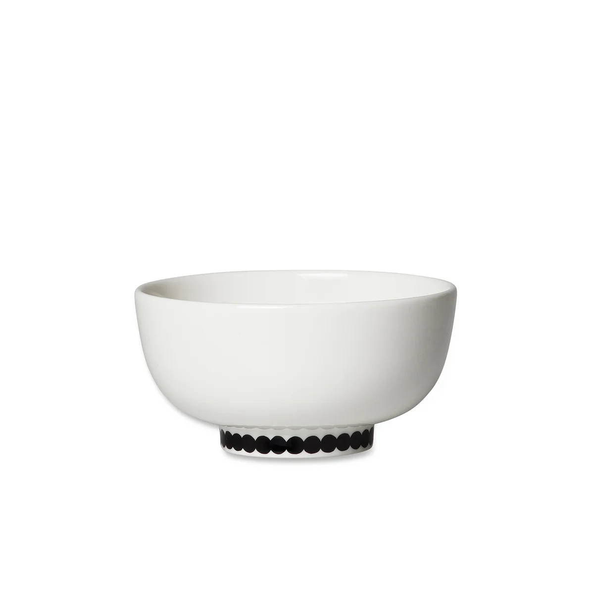 Marimekko - Oiva räsymatto bol, 300 ml, blanc / noir