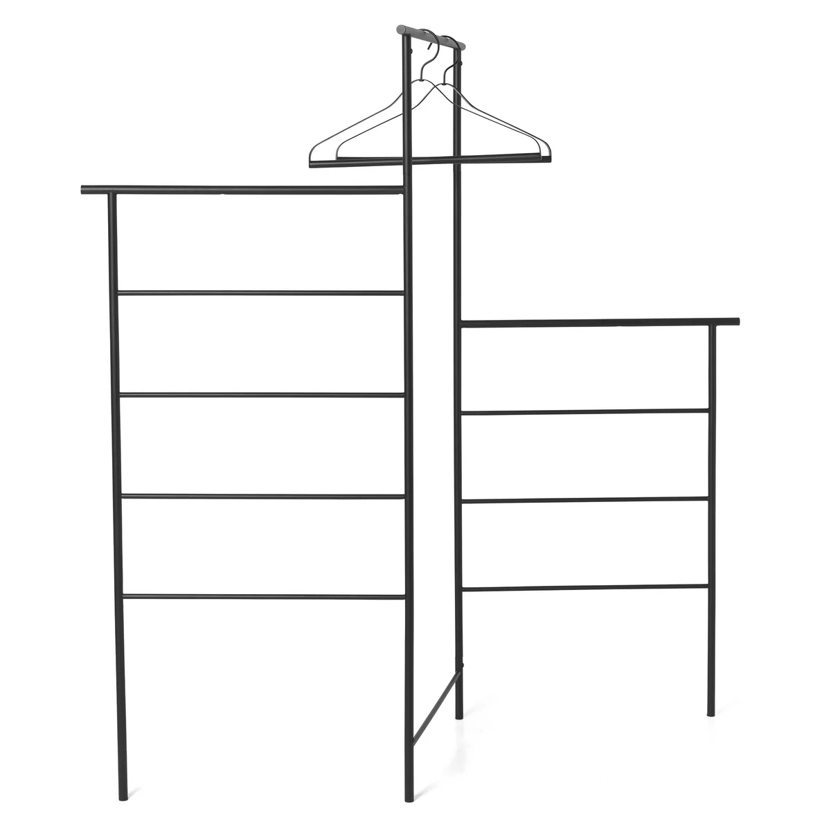 Ferm Living - Porte-manteau Dora, noir Ferm Living - Porte-manteau Dora, noir
