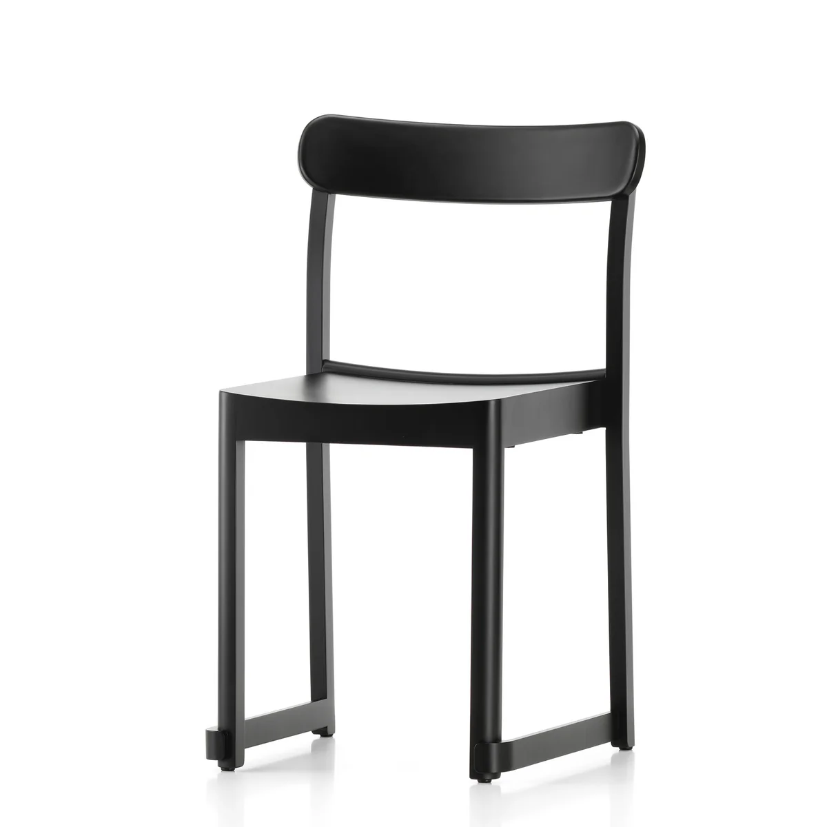 Artek - Atelier Chair, hêtre laqué noir (patins en feutre) Artek - Atelier Chair, hêtre laqué noir (patins en feutre)
