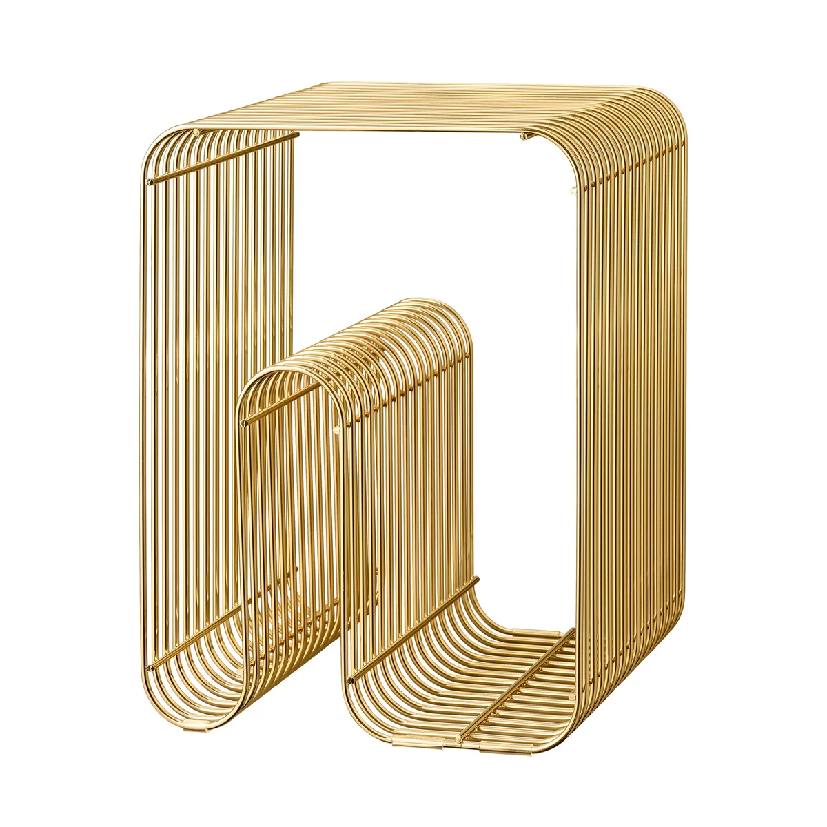 AYTM - Curva Tabouret, doré AYTM - Curva Tabouret, doré