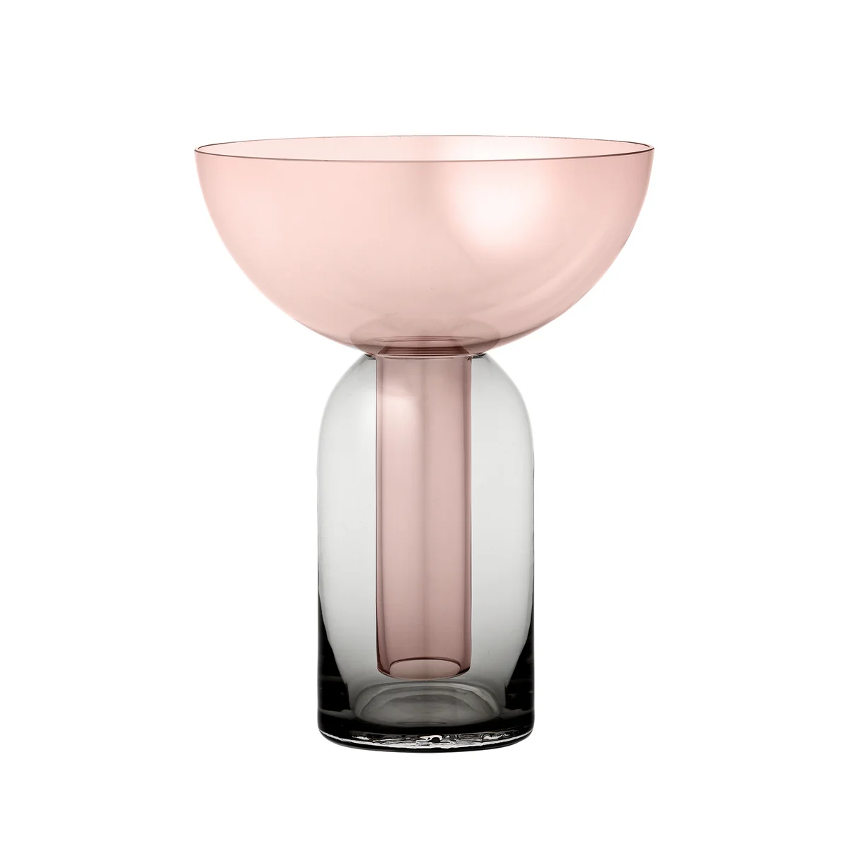 AYTM - Vase Torus, noir / rose AYTM - Vase Torus, noir / rose