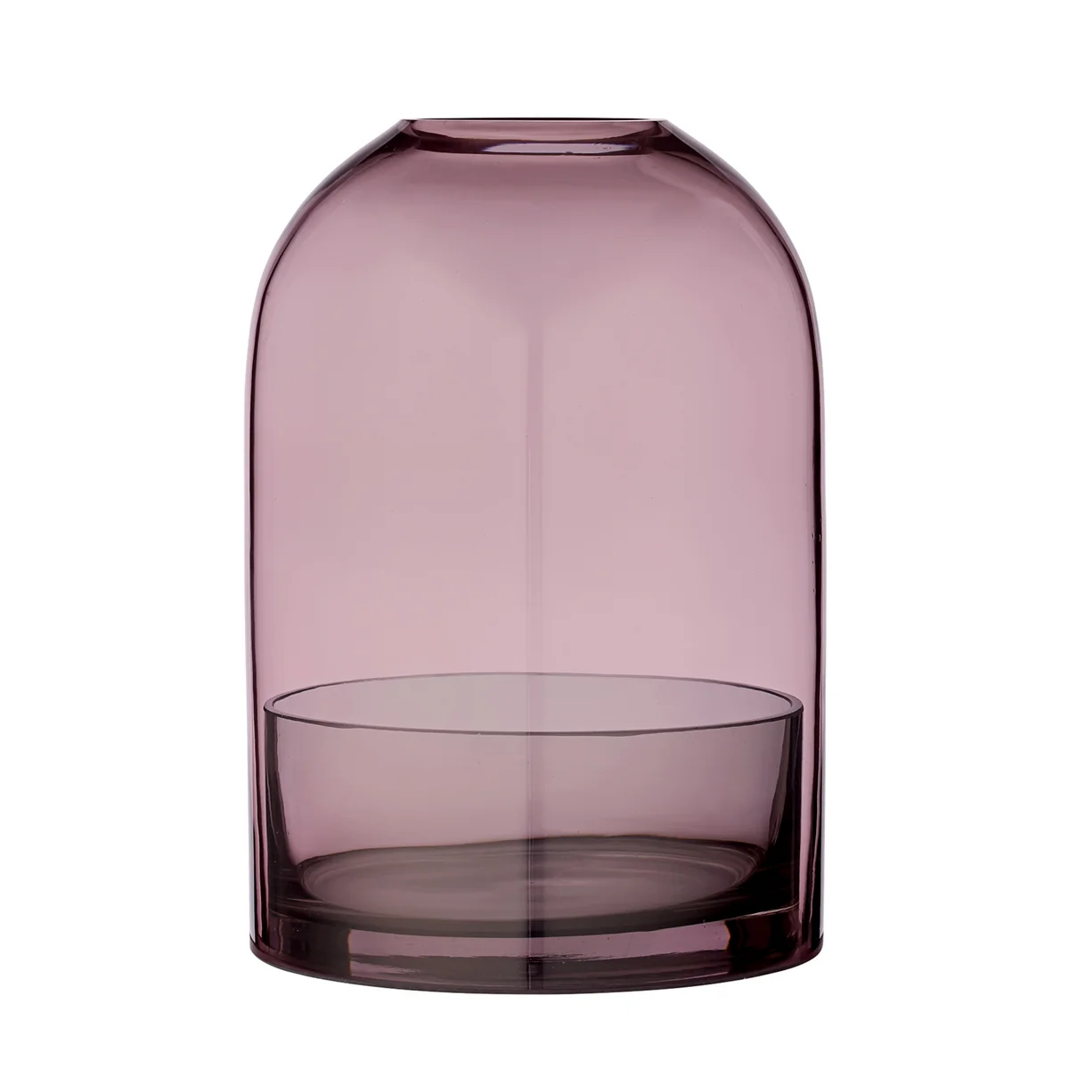 AYTM - Lanterne Tota, Ø 16,2 x H 23 cm, noir / rose AYTM - Lanterne Tota, Ø 16,2 x H 23 cm, noir / rose