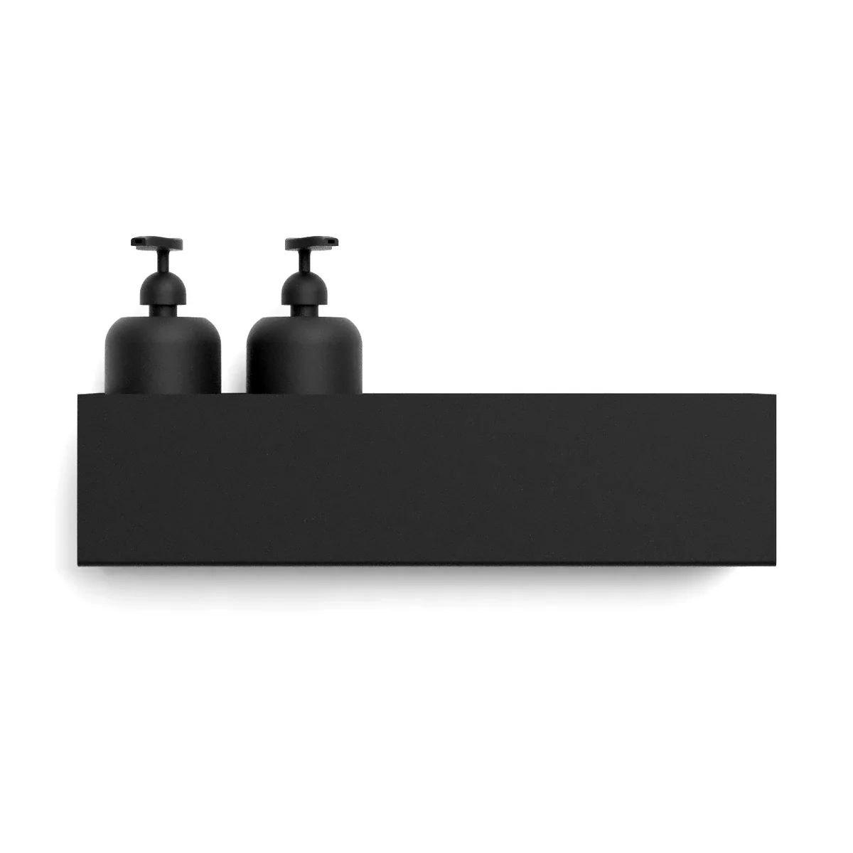 Nichba Design - Etagère murale, L 40 cm / noir Nichba Design - Etagère murale, L 40 cm / noir